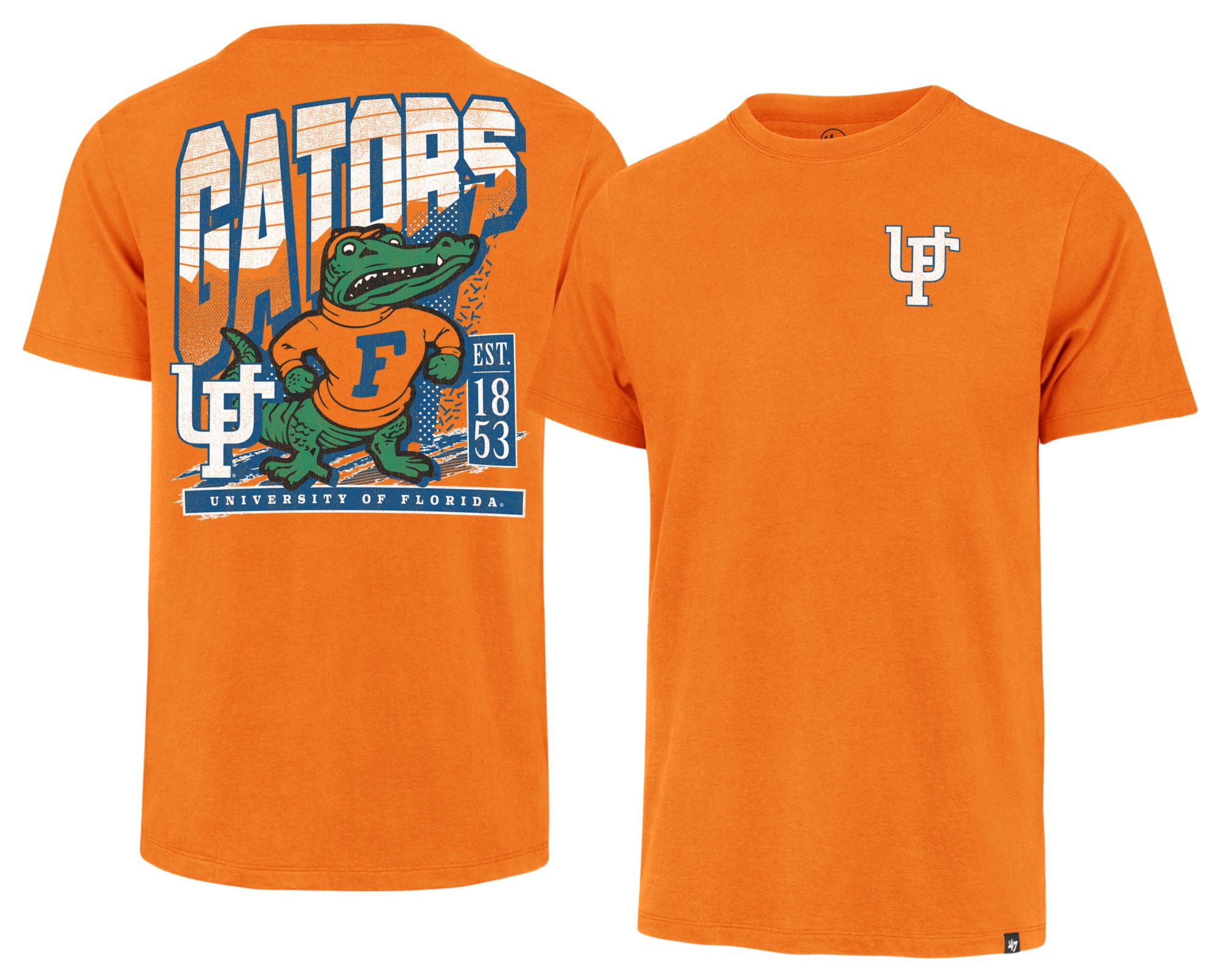 '47 Men's Florida Gators Signal Orange Reppin' T-Shirt