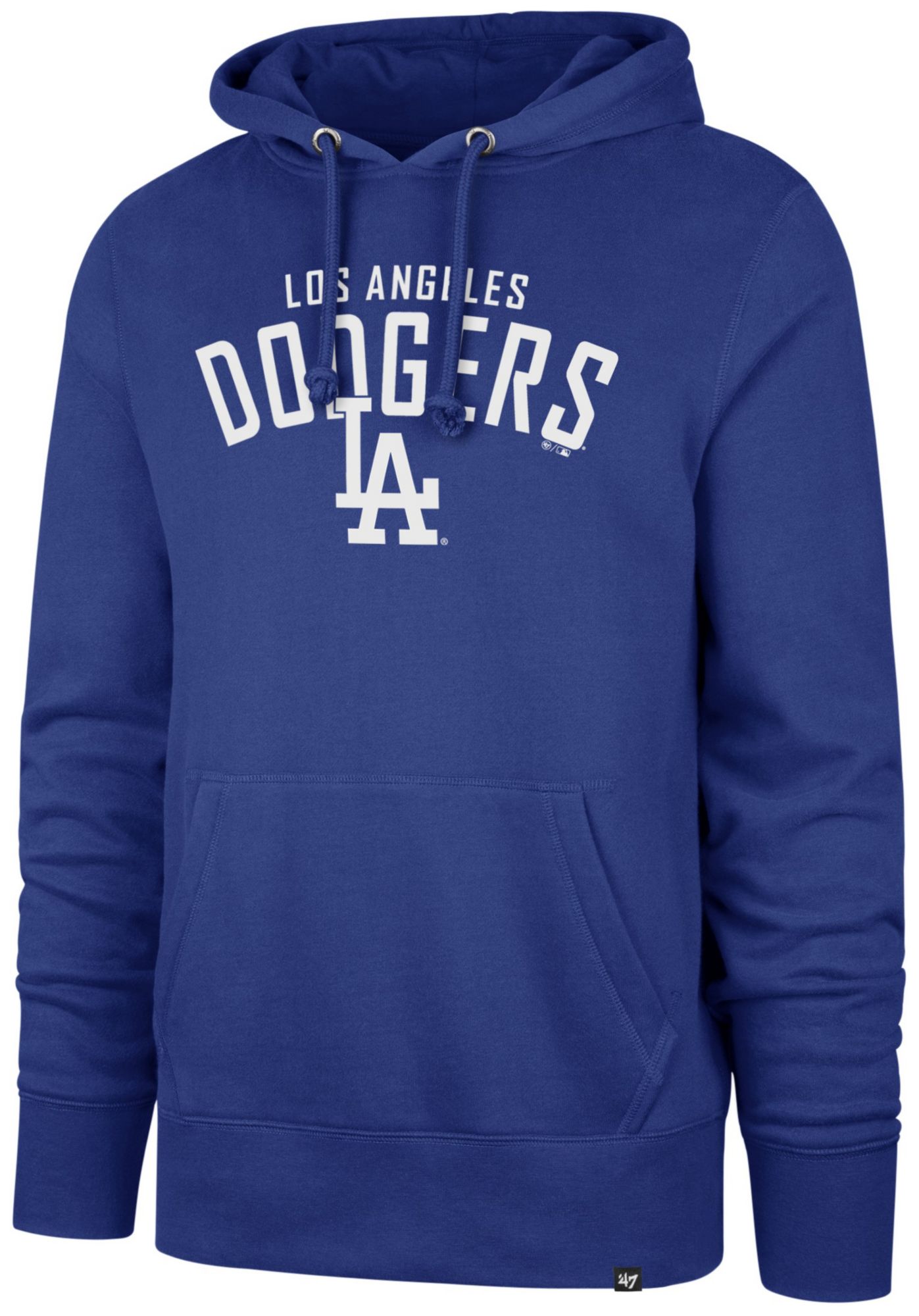 '47 Men's Los Angeles Dodgers Royal Outrush Headline Hoodie