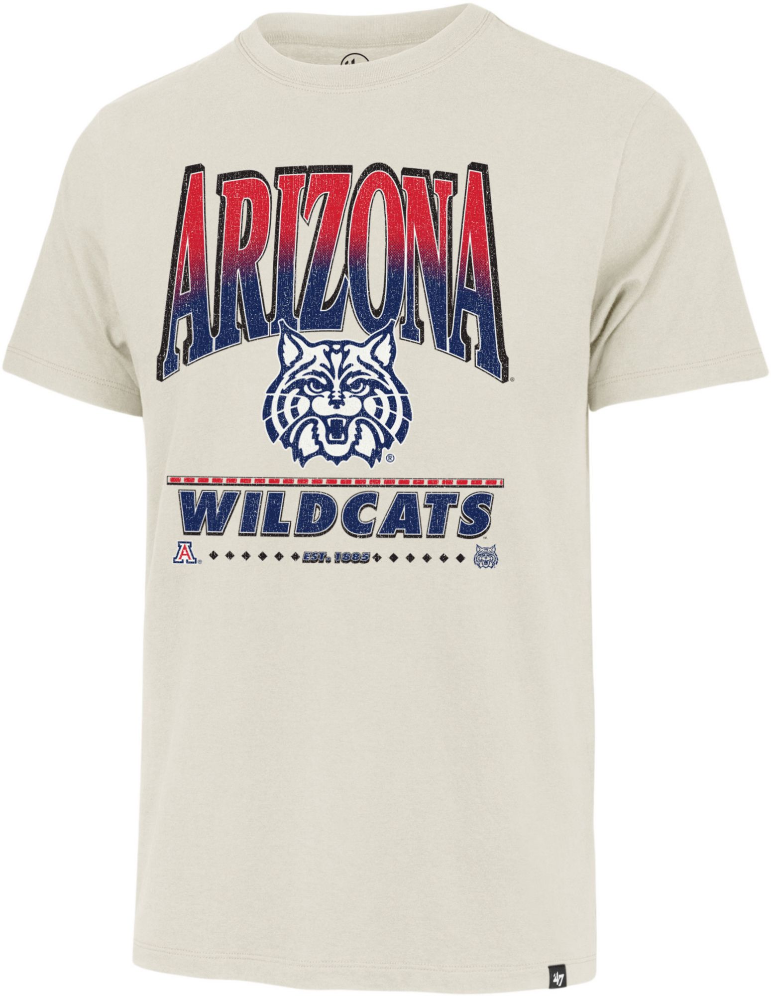 '47 Men's Arizona Wildcats Dune Straight Shot T-Shirt