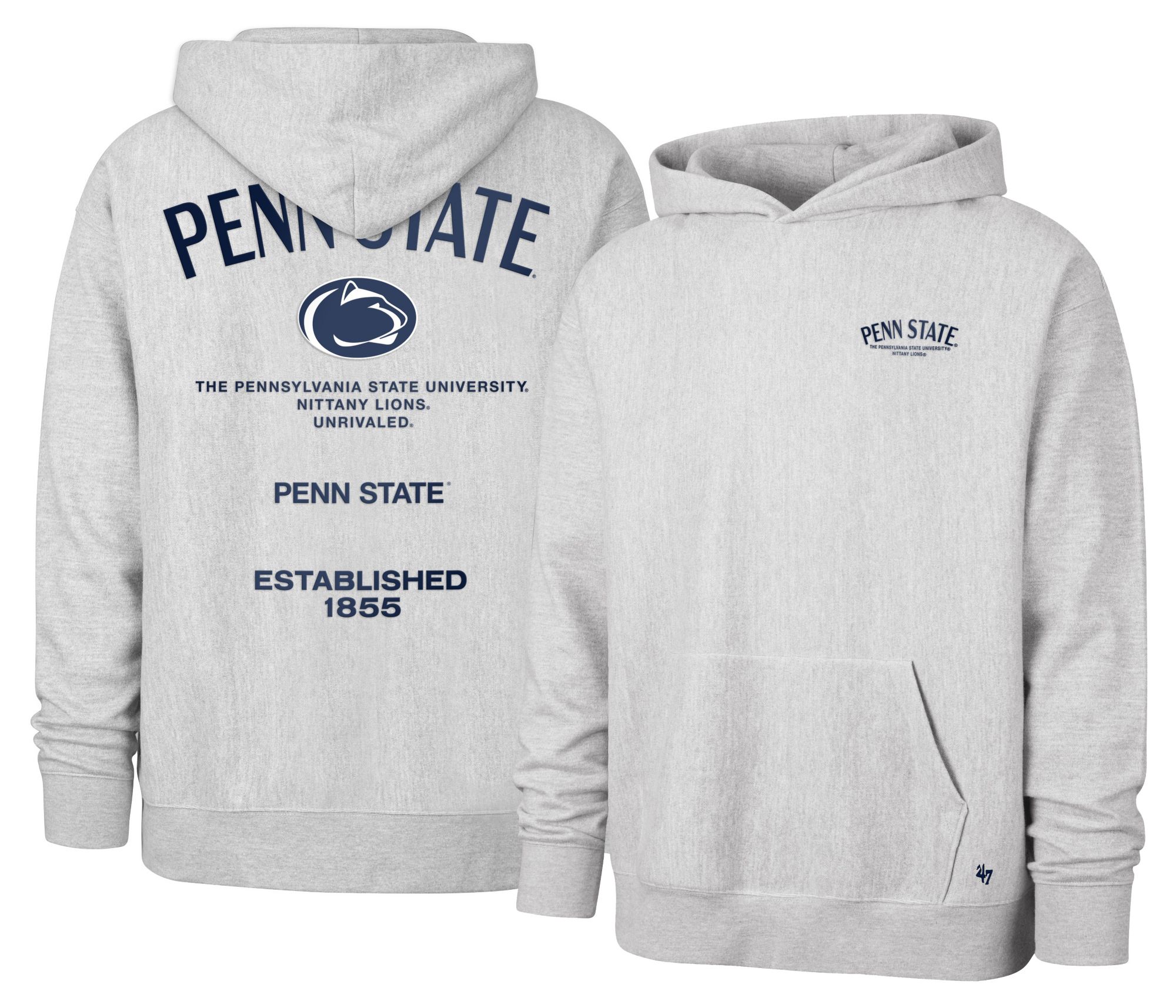 '47 Men's Penn State Nittany Lions 2 Hit Foundation Hoodie