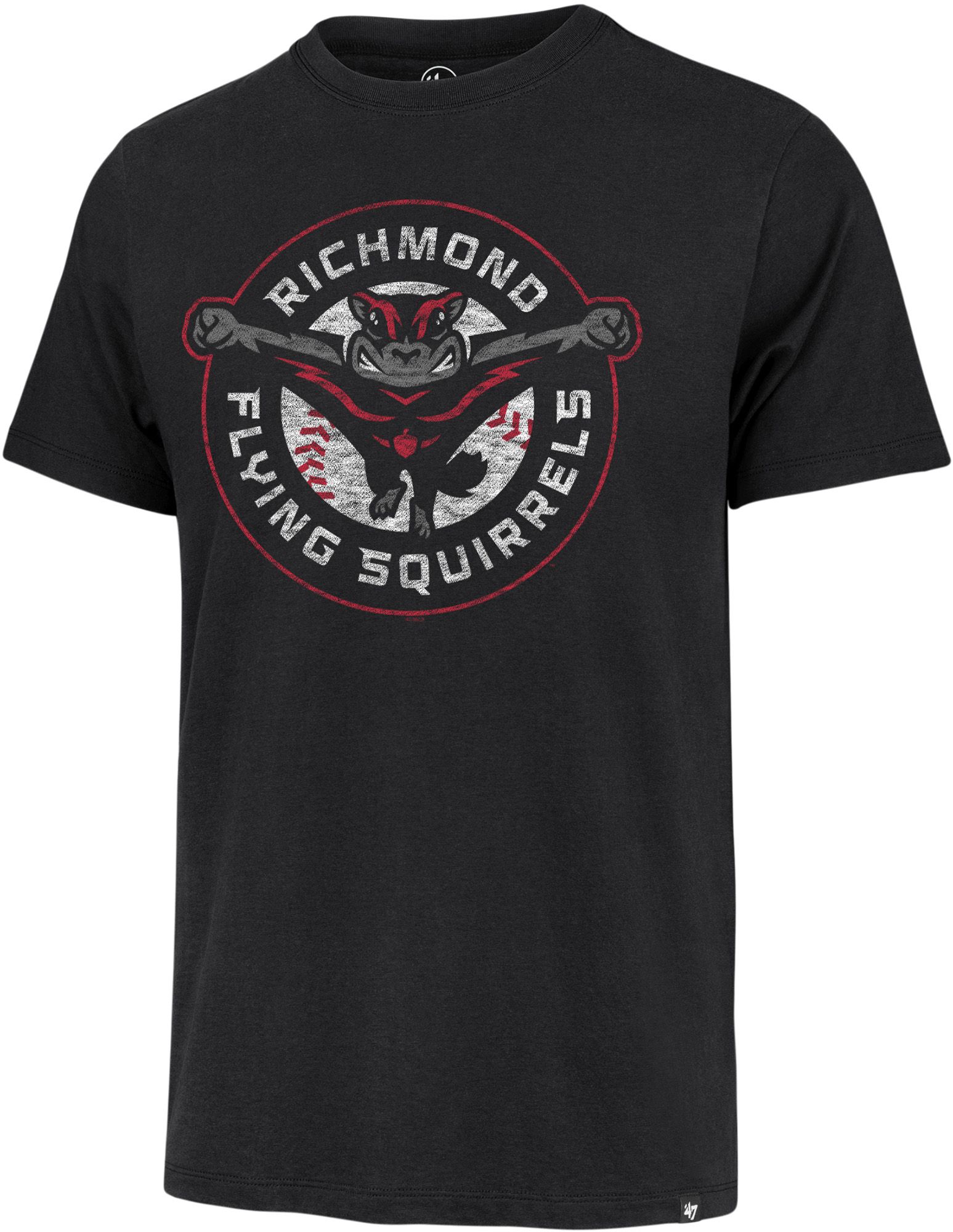 '47 Men's Richmond Flying Squirrels Black Premier Franklin T-Shirt