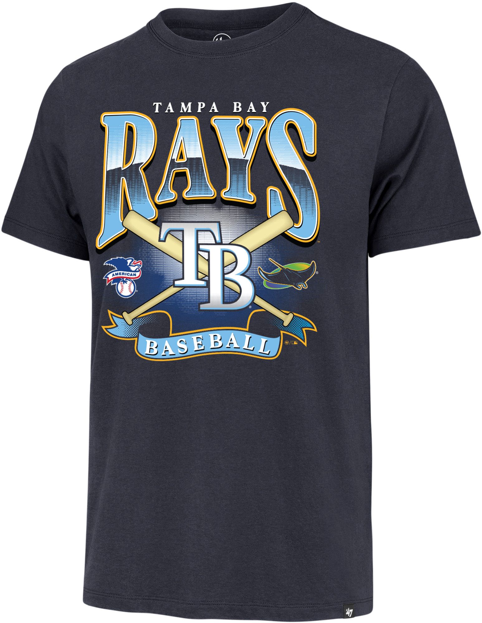 '47 Men's Tampa Bay Rays Franklin T-Shirt