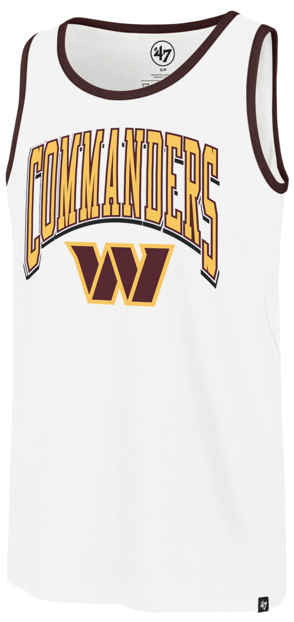 '47 Men's Washington Commanders Sandstone Arch Tank Top