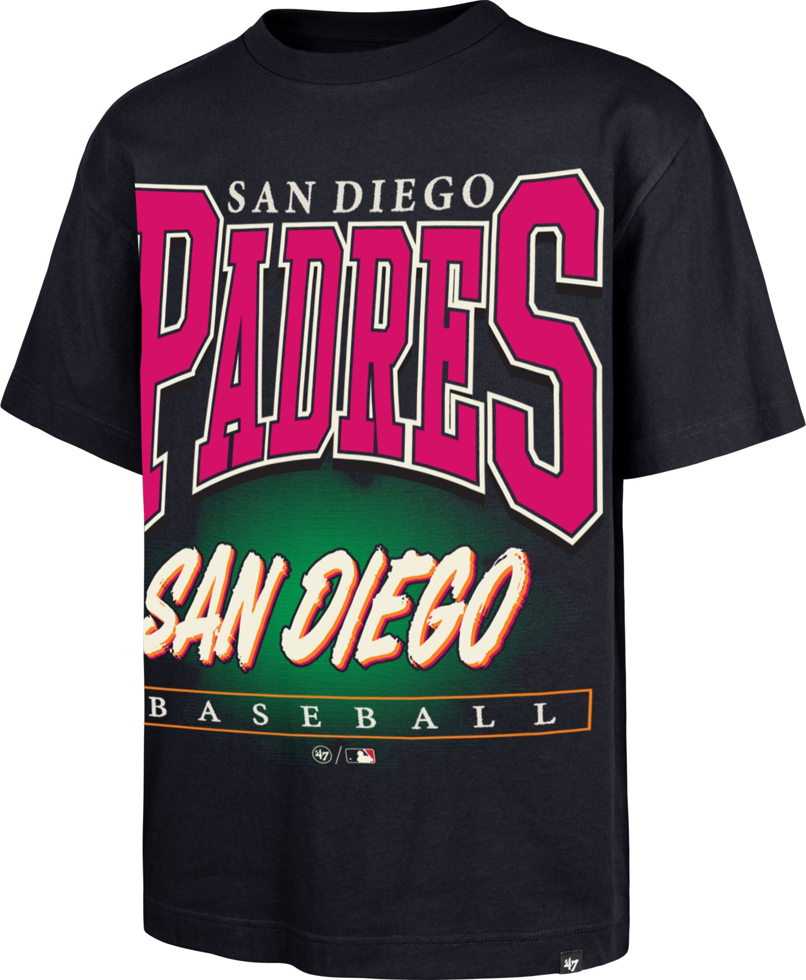 '47 Men's San Diego Padres City Connect Hot Corner Foundation T-Shirt