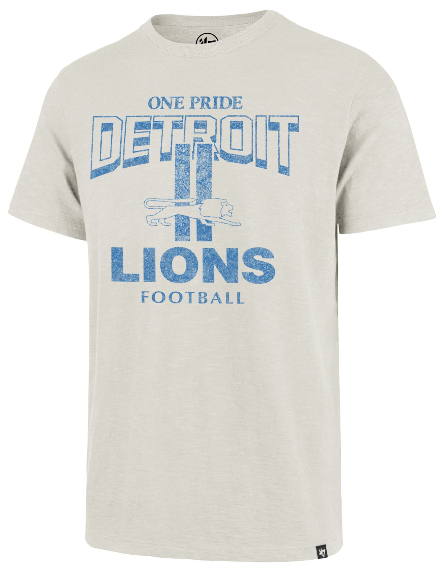 '47 Men's Detroit Lions Sandstone Head On Scrum T-Shirt