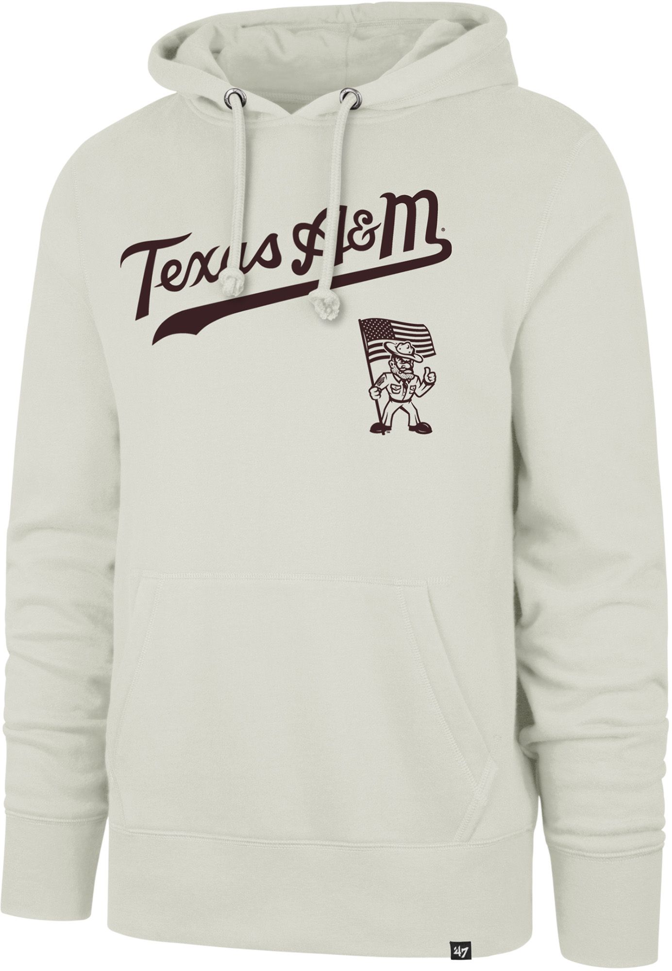 '47 Men's Texas A&amp;M Aggies Ol' Sarge Flag Logo Hoodie