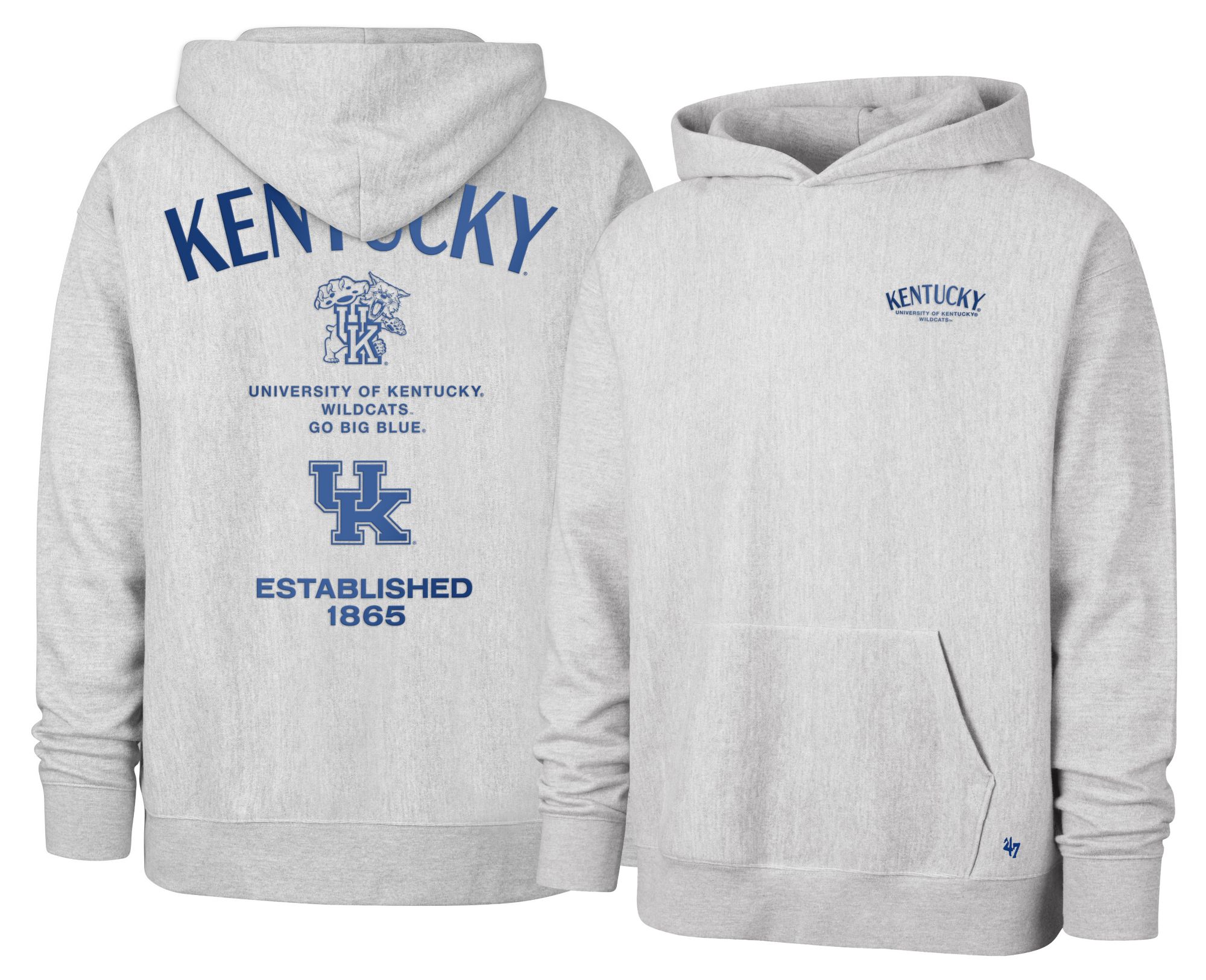 '47 Men's Kentucky Wildcats 2 Hit Foundation Hoodie