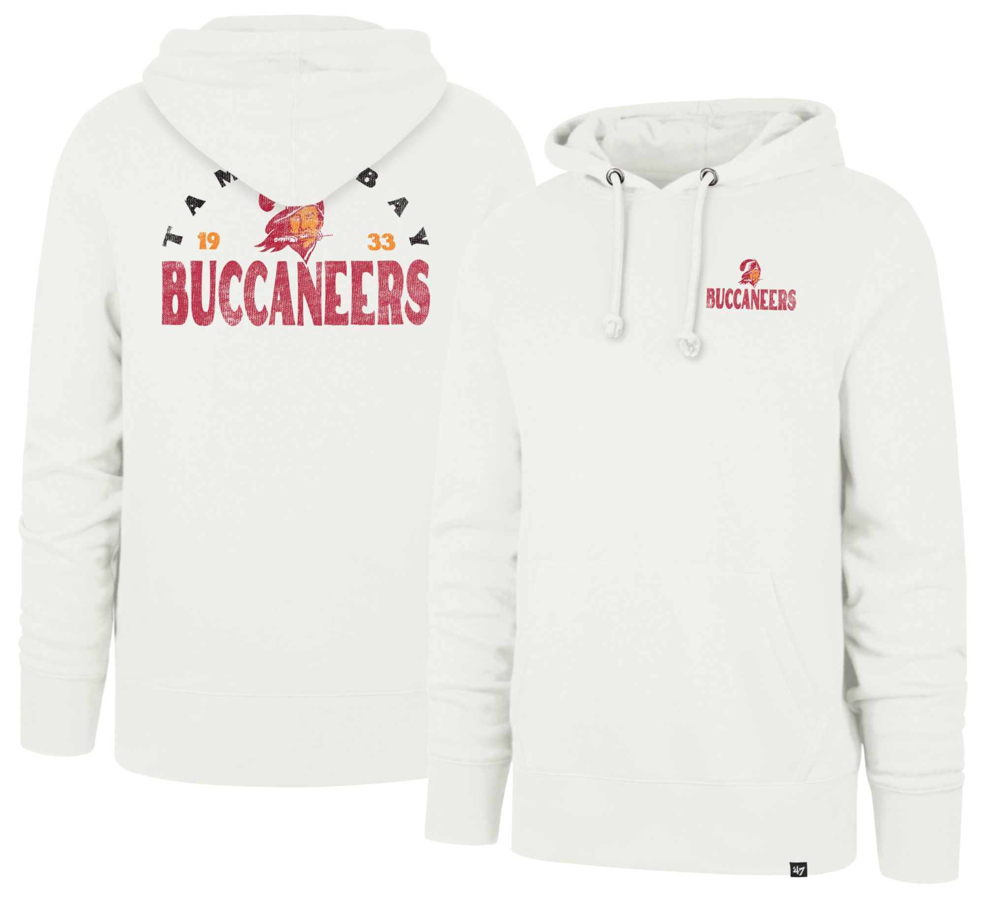 '47 Men's Tampa Bay Buccaneers Arcitext Headline Hoodie