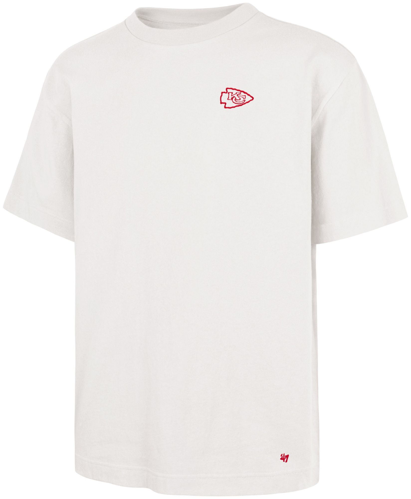 '47 Men's Kansas City Chiefs Sandstone Micro Logo T-Shirt