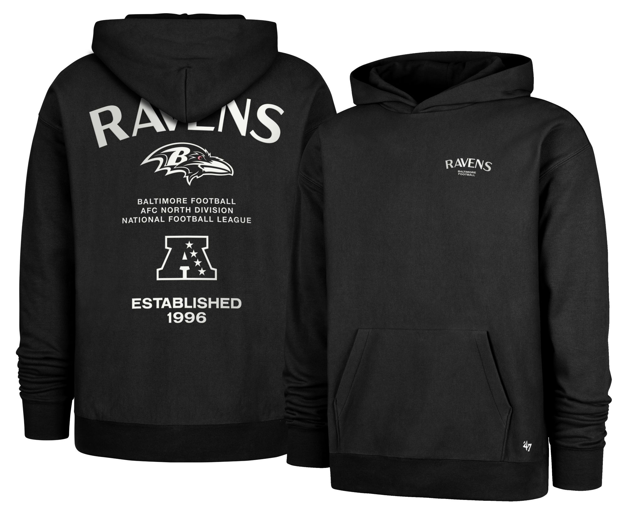 '47 Men's Baltimore Ravens Constantine Foundation Hoodie