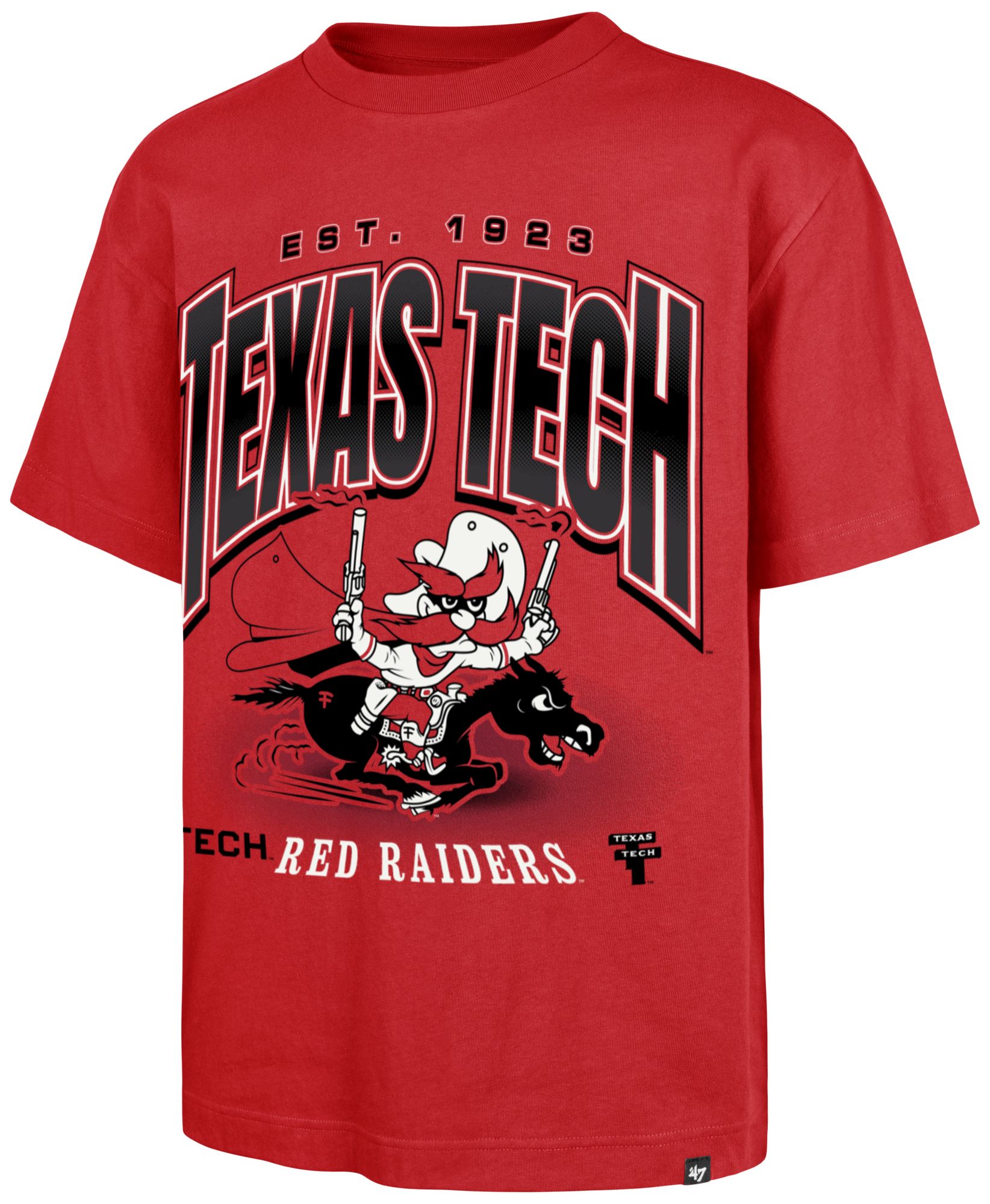 '47 Men's Texas Tech Red Raiders Red Team Flex T-Shirt