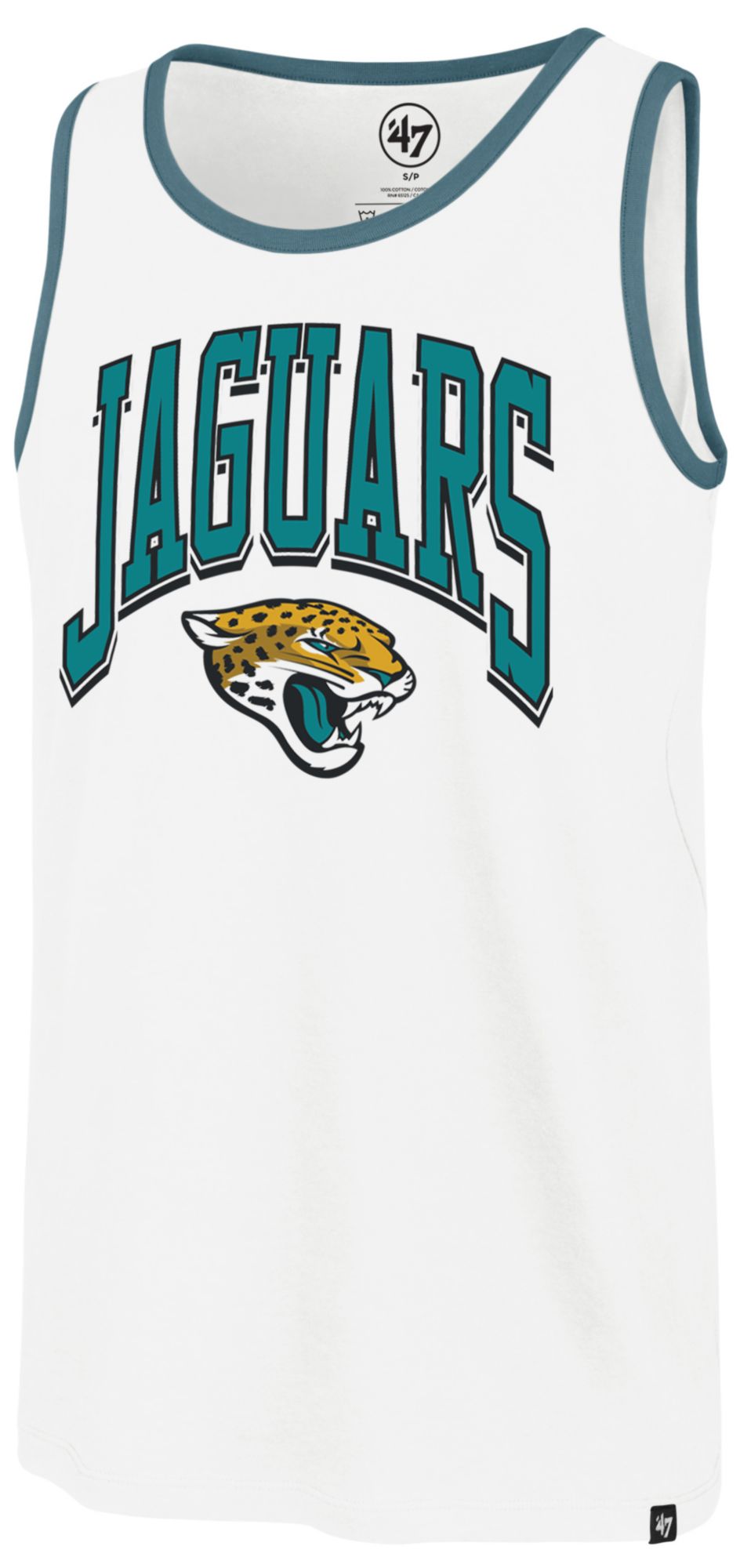 '47 Men's Jacksonville Jaguars Sandstone Arch Tank Top