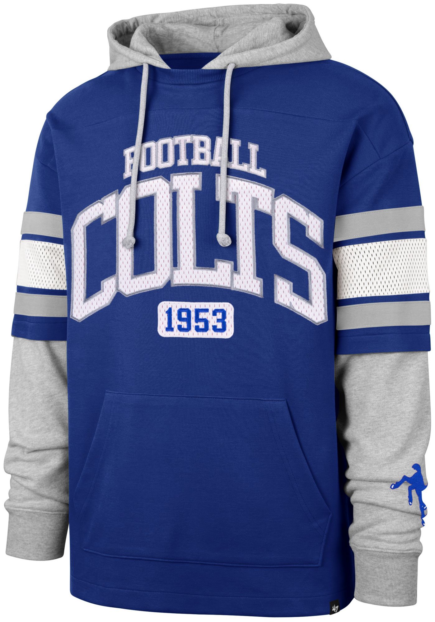 '47 Men's Indianapolis Colts Bridge Pass Hoodie