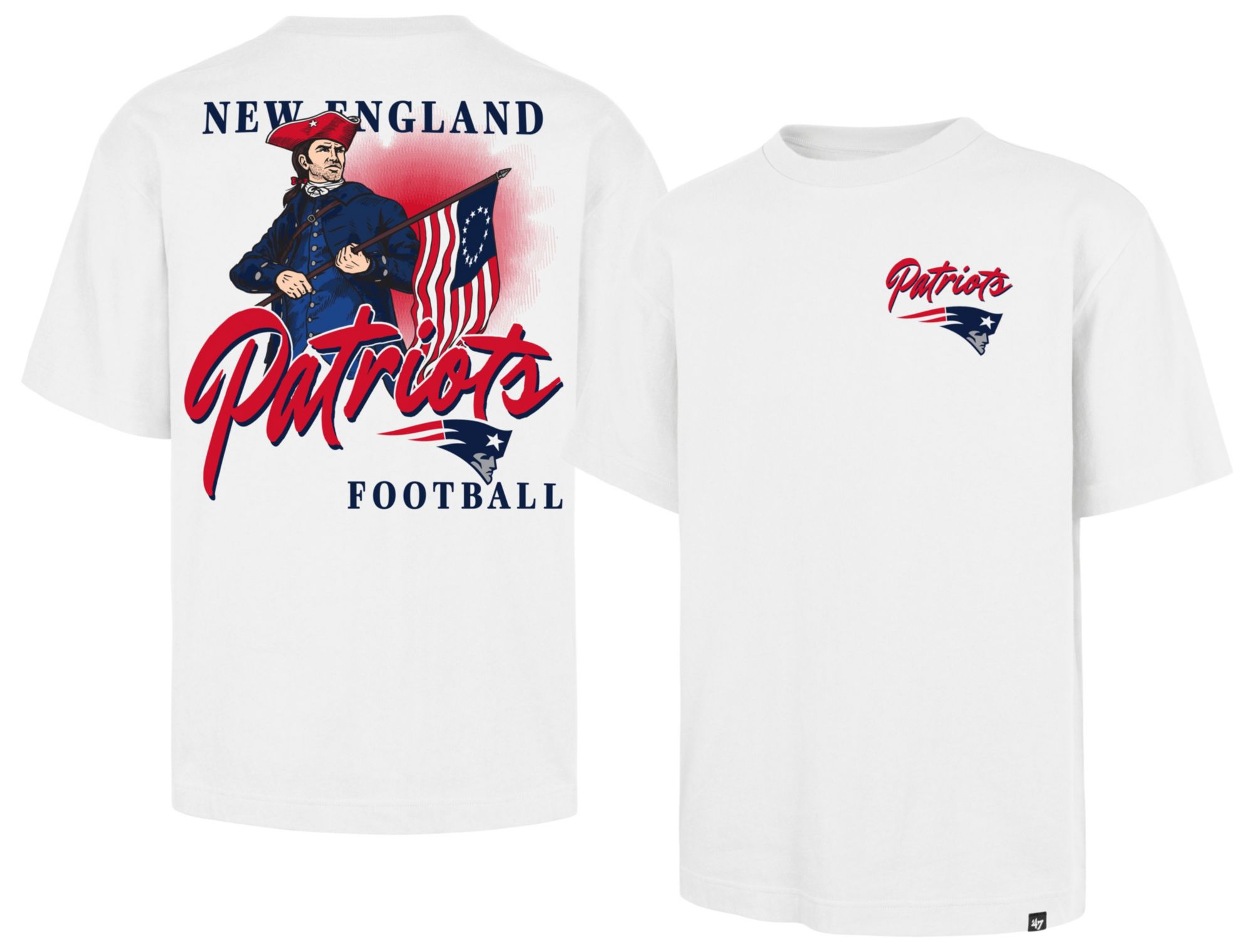 '47 Adult New England Patriots Backer Foundation T-Shirt
