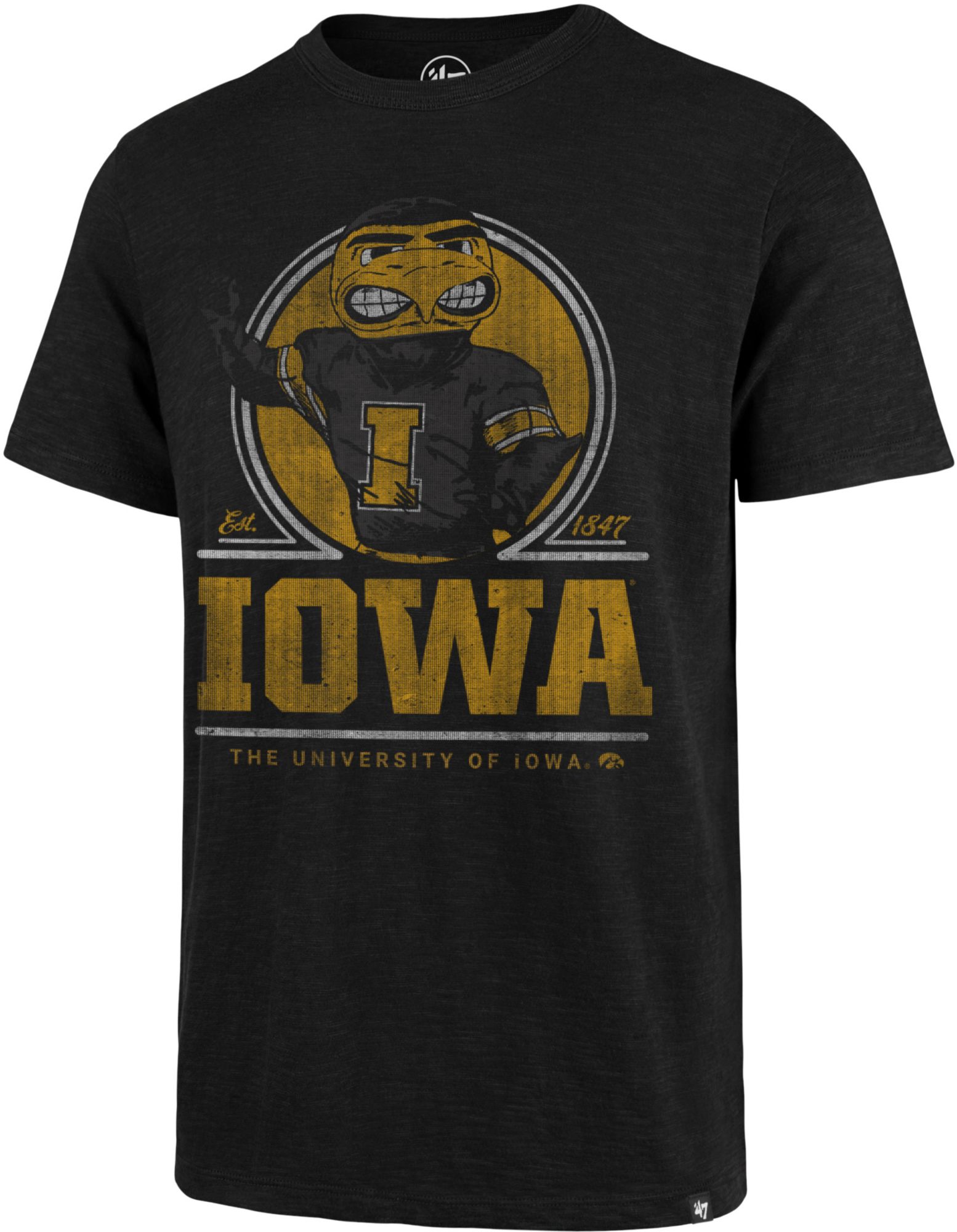 '47 Men's Iowa Hawkeyes Emblem T-Shirt