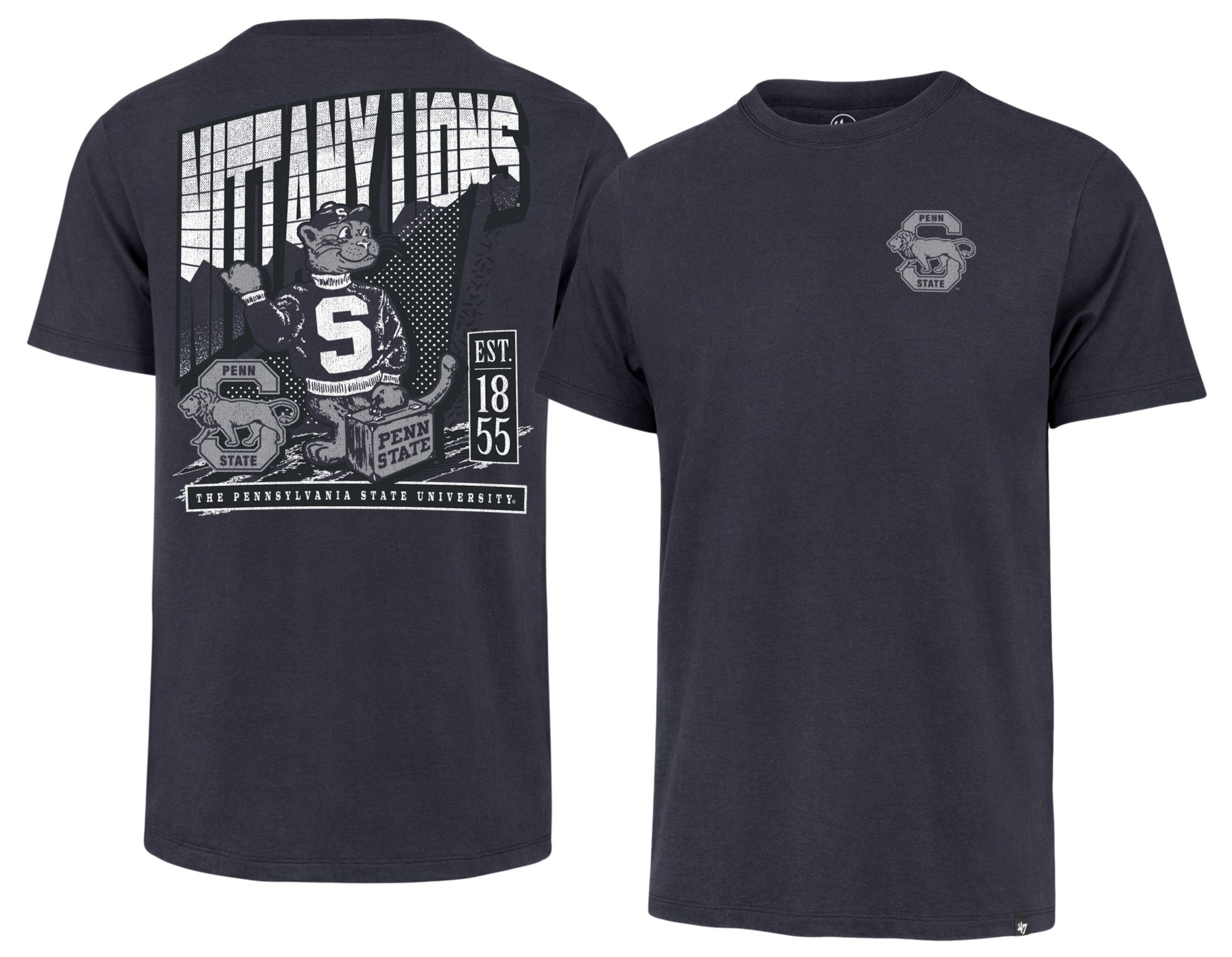 '47 Men's Penn State Nittany Lions Atlas Blue Team Reppin' Franklin T-Shirt