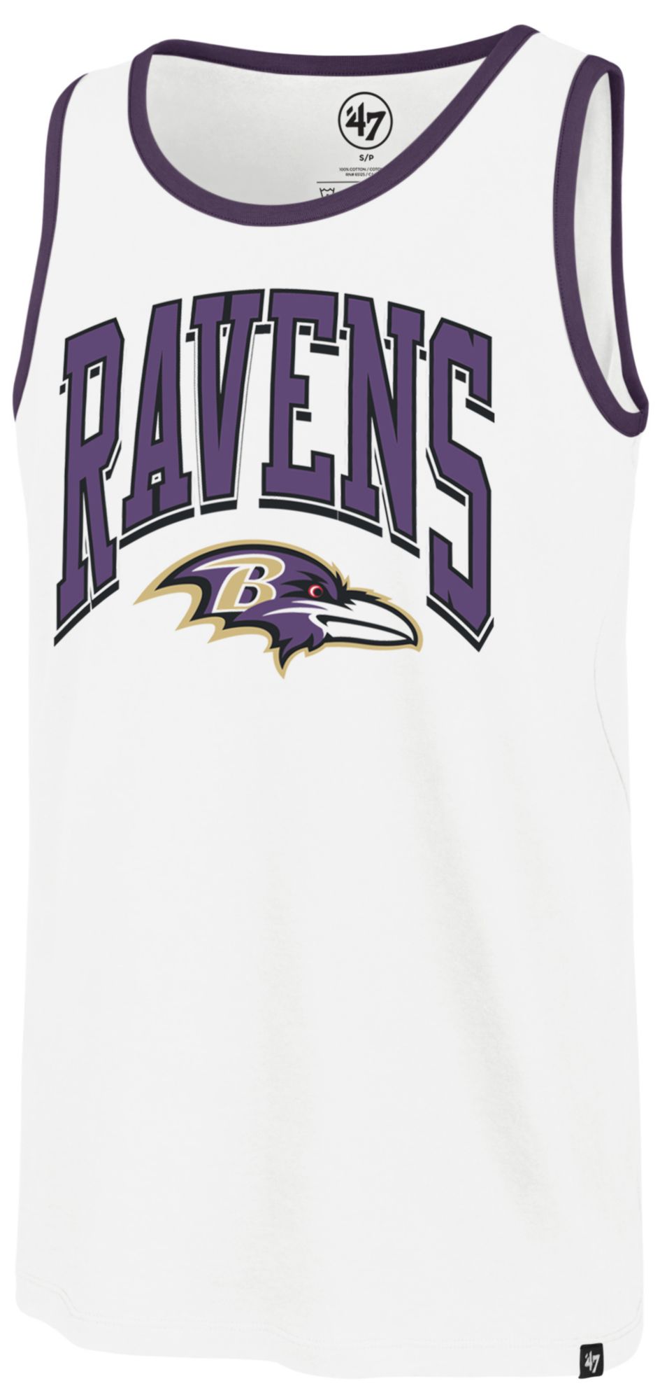 '47 Men's Baltimore Ravens Sandstone Arch Tank Top