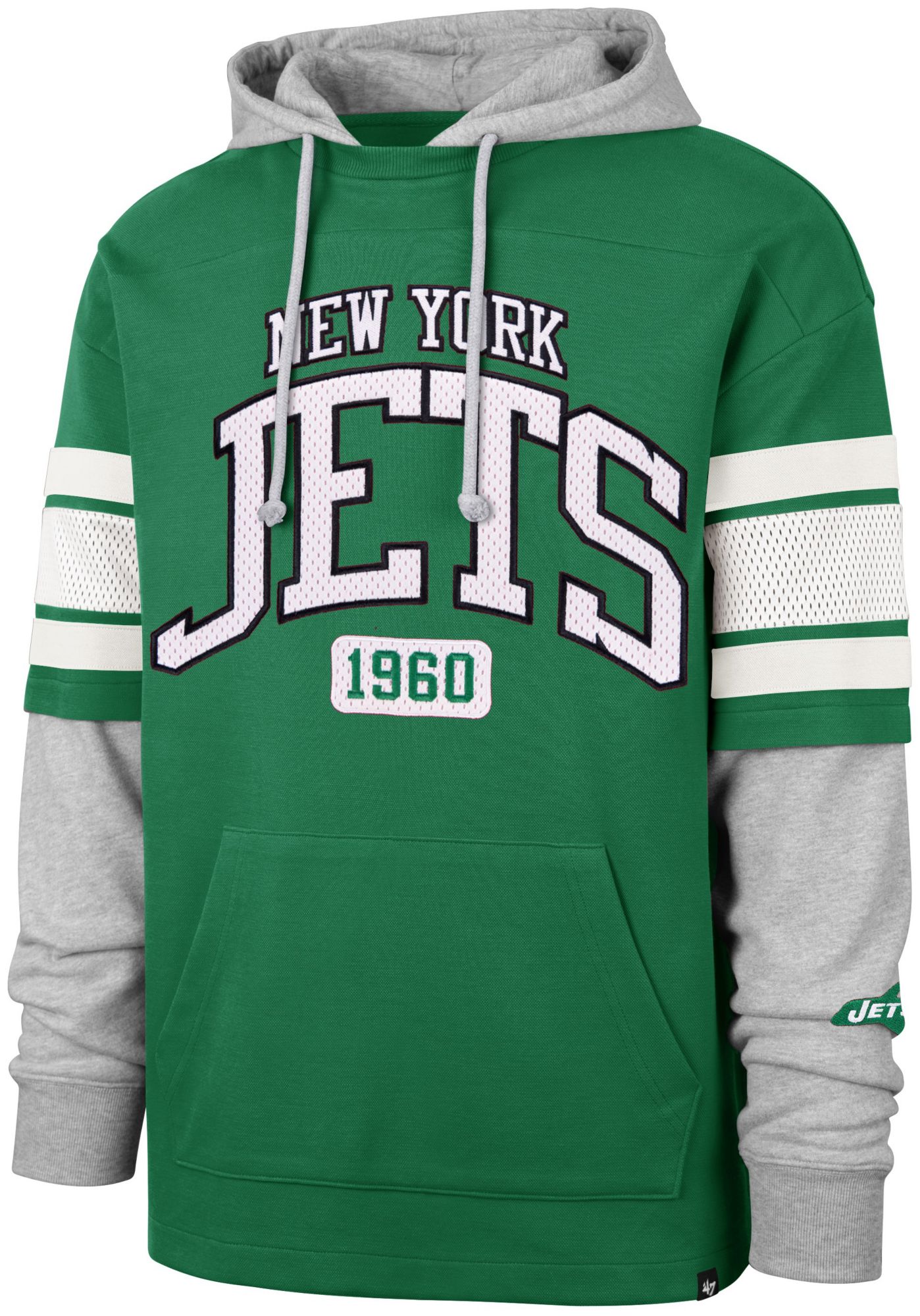 '47 Men's New York Jets Bridge Pass Hoodie