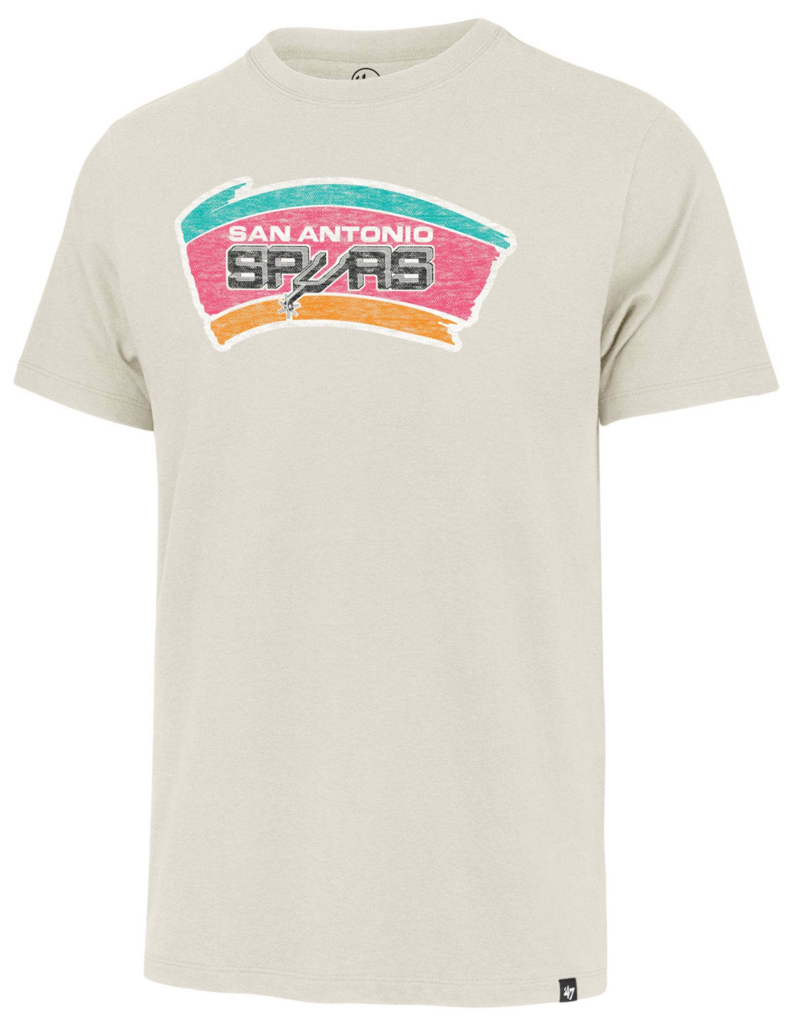 '47 Men's San Antonio Spurs Off White Premier Franklin T-Shirt