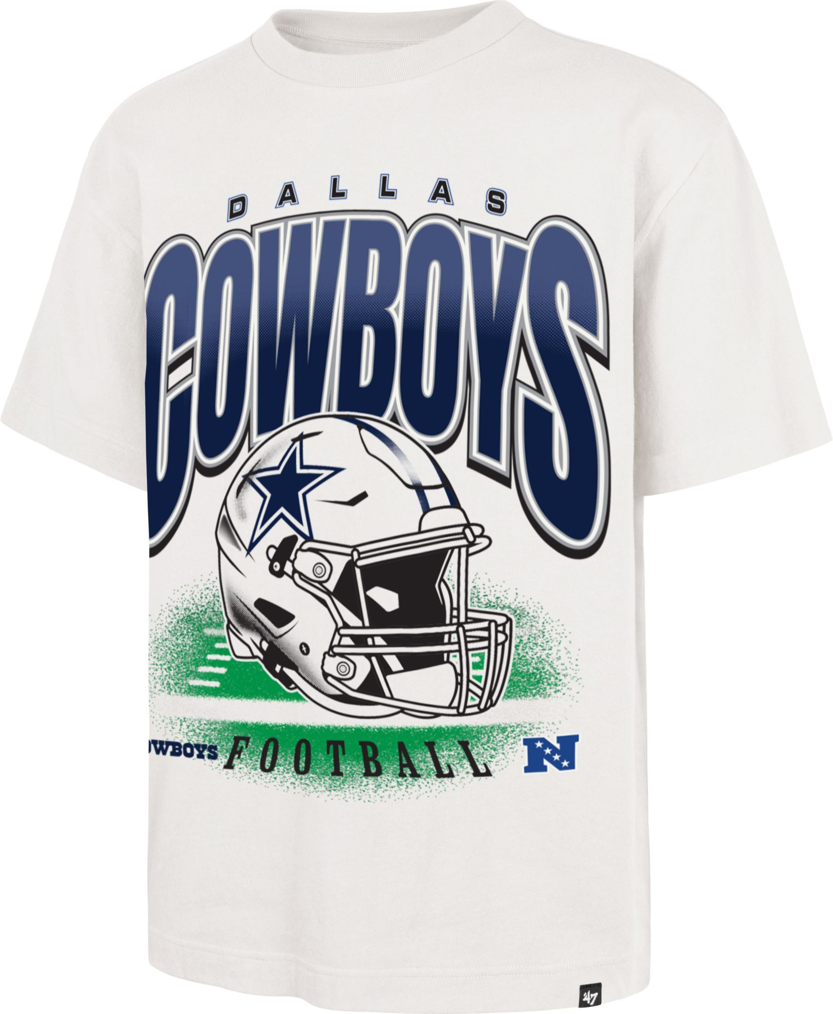 '47 Men's Dallas Cowboys Sand Helmet T-Shirt