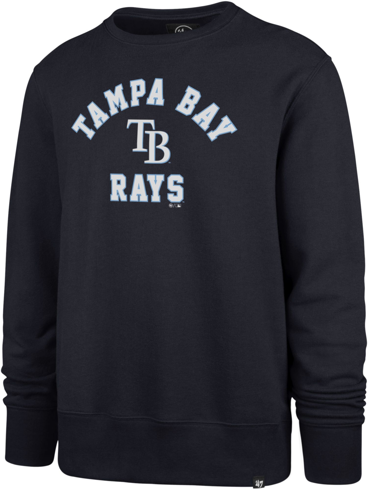 '47 Men's Tampa Bay Rays Headline Arch Crewneck Sweatshirt