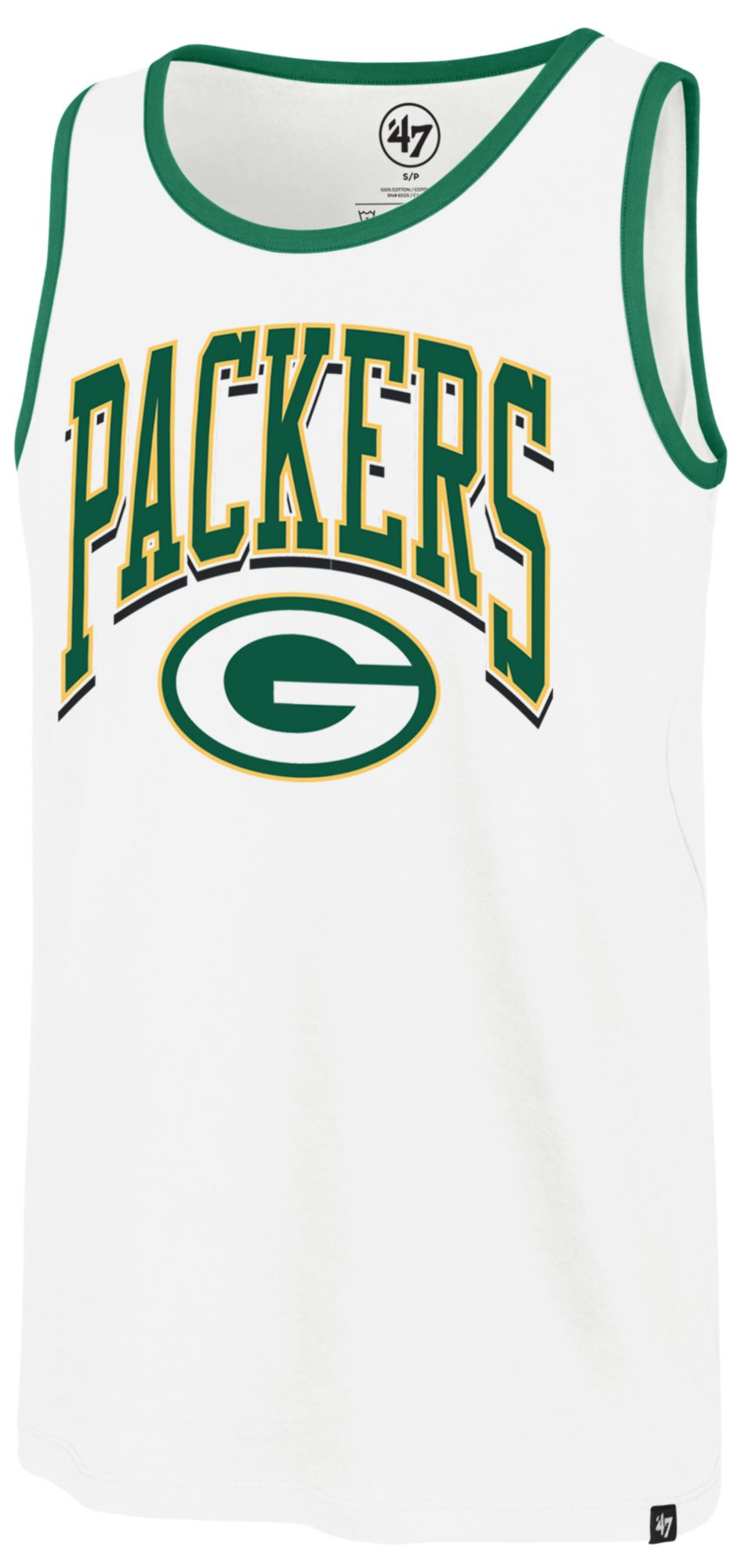 '47 Men's Green Bay Packers Sandstone Arch Tank Top