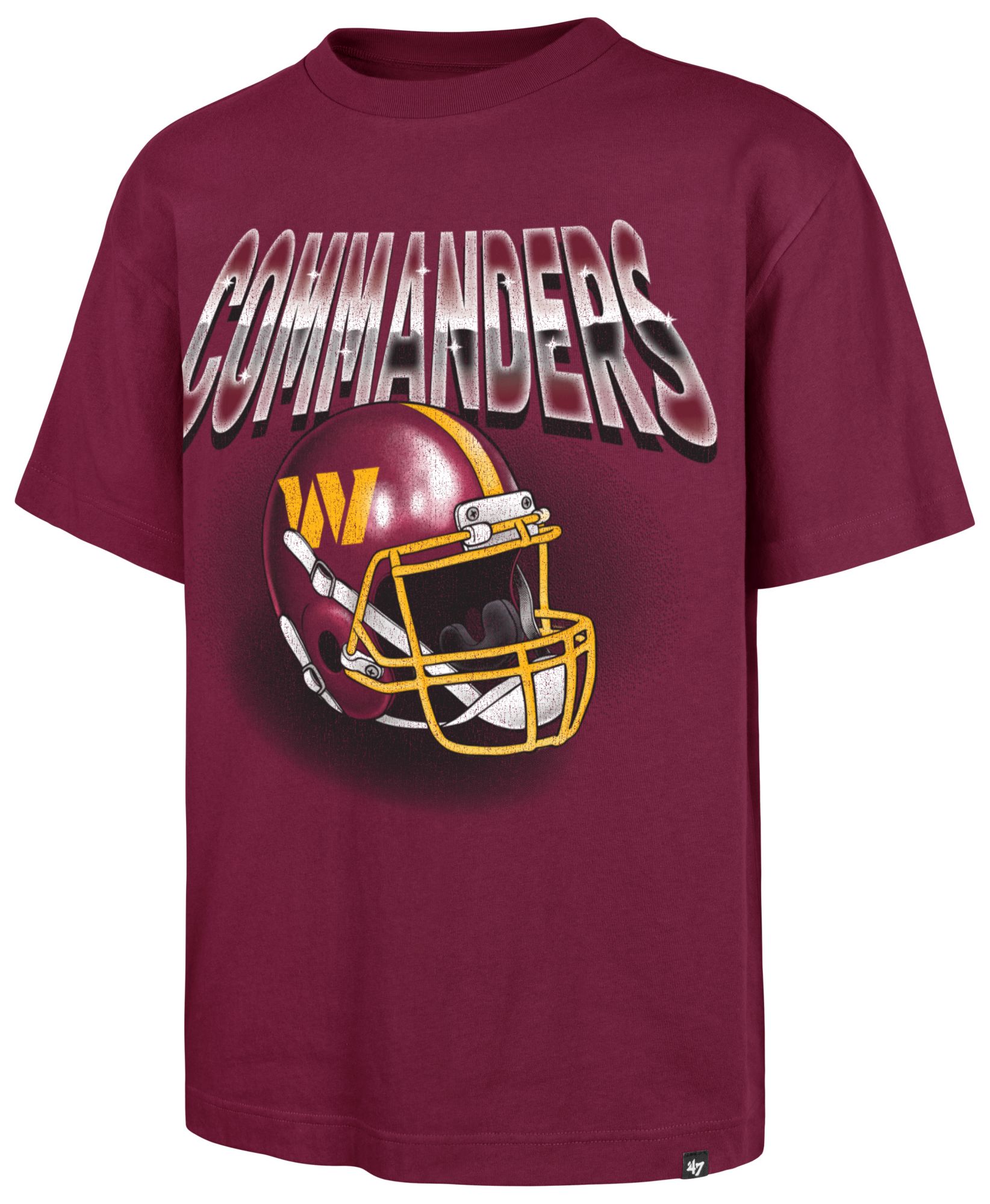'47 Men's Washington Commanders Red Fade Foundation T-Shirt
