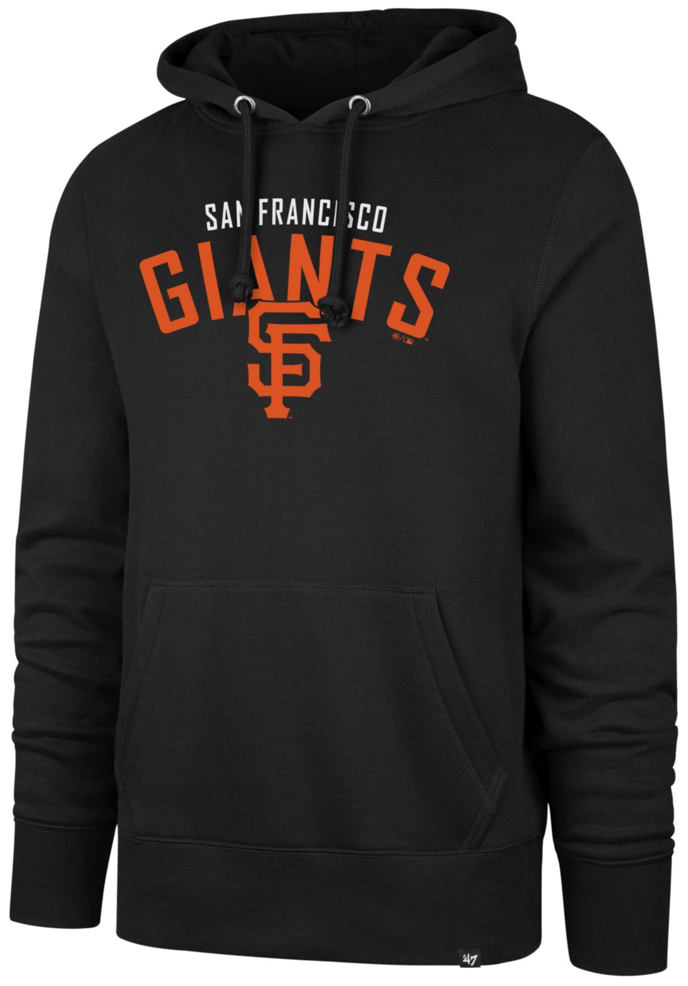'47 Men's San Francisco Giants Black Outrush Headline Hoodie
