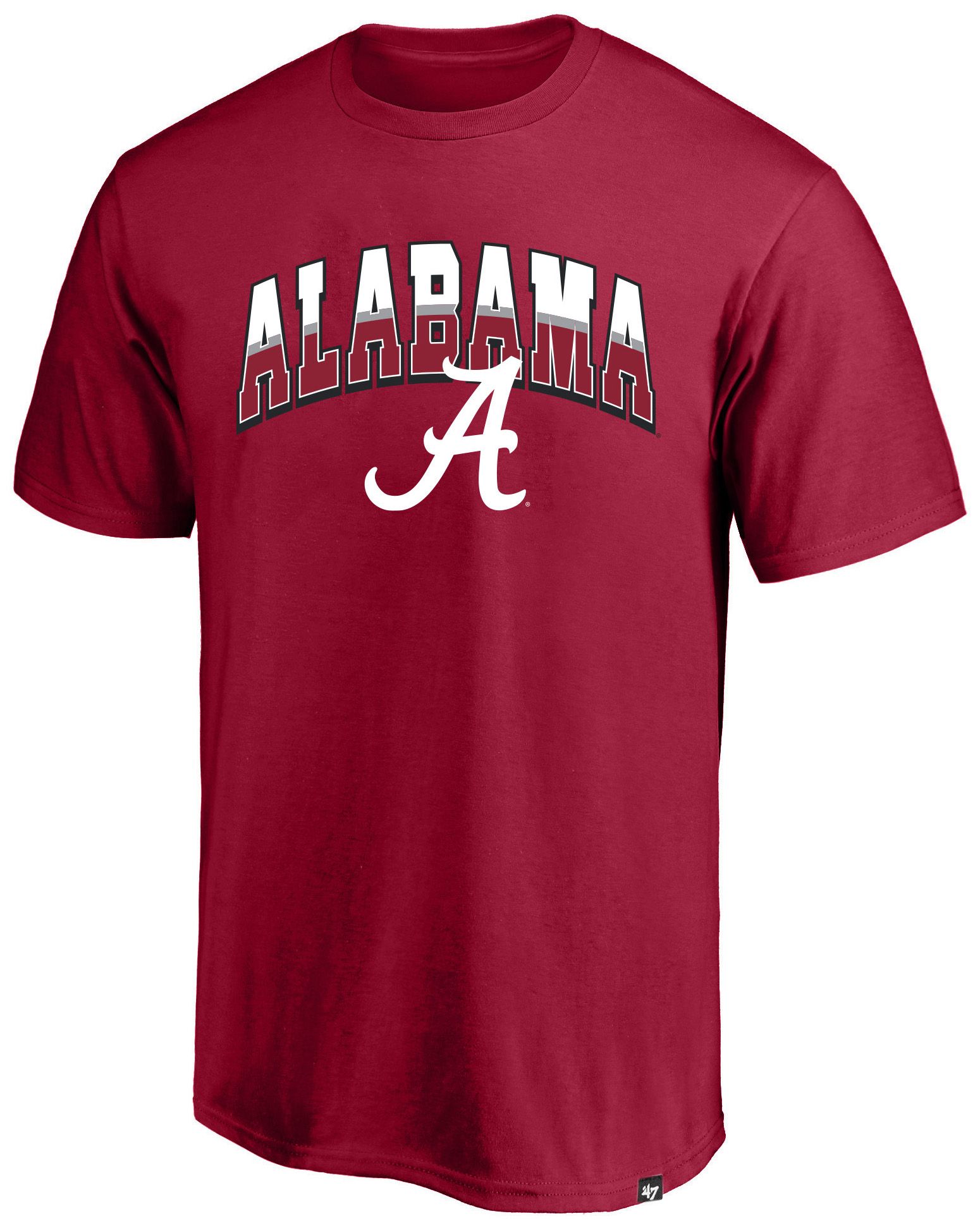 '47 Men's Alabama Crimson Tide Red Big and Tall T-Shirt