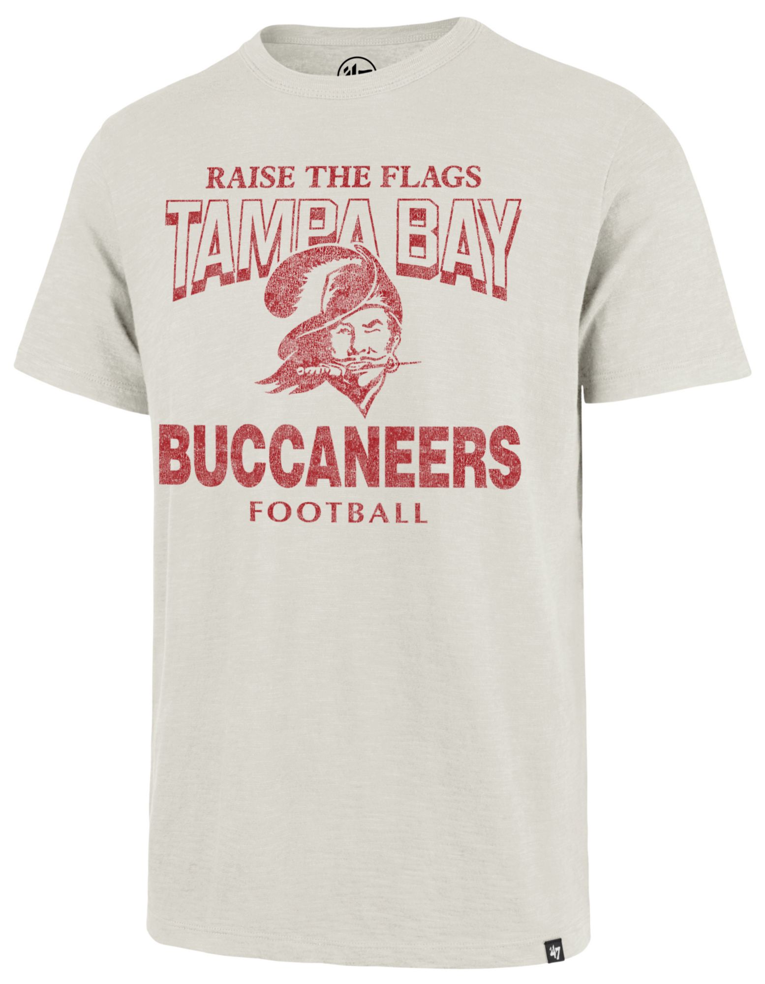 '47 Men's Tampa Bay Buccaneers Sandstone Head On Scrum T-Shirt