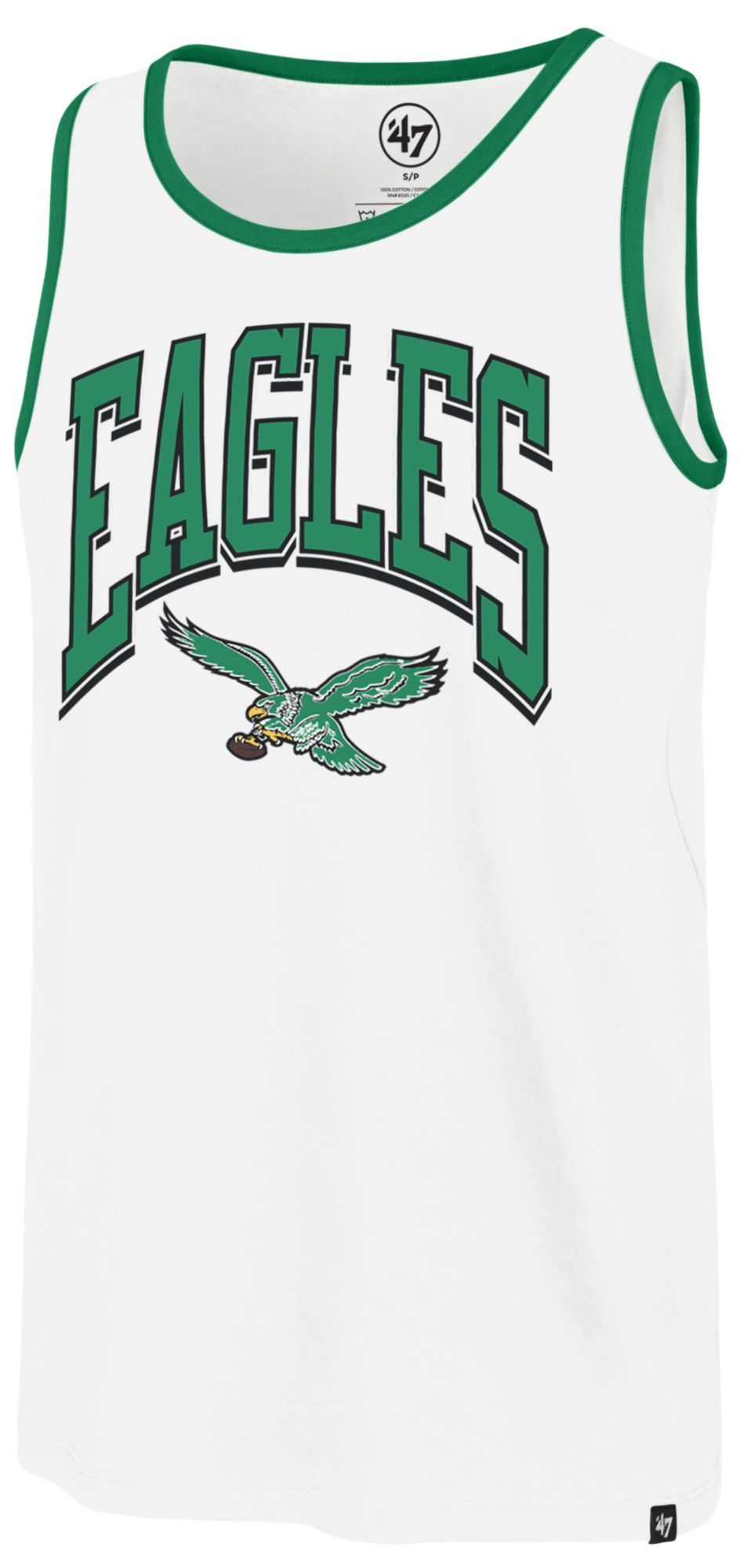 '47 Men's Philadelphia Eagles Sandstone Arch Tank Top