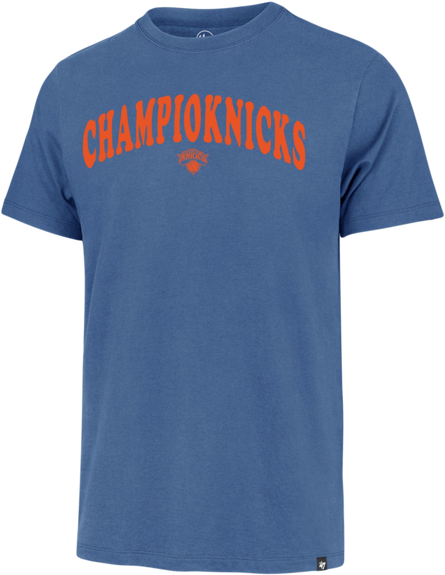 47 Adult 2026 NBA Champions New York Knicks "CHAMPIOKNICKS" T-Shirt