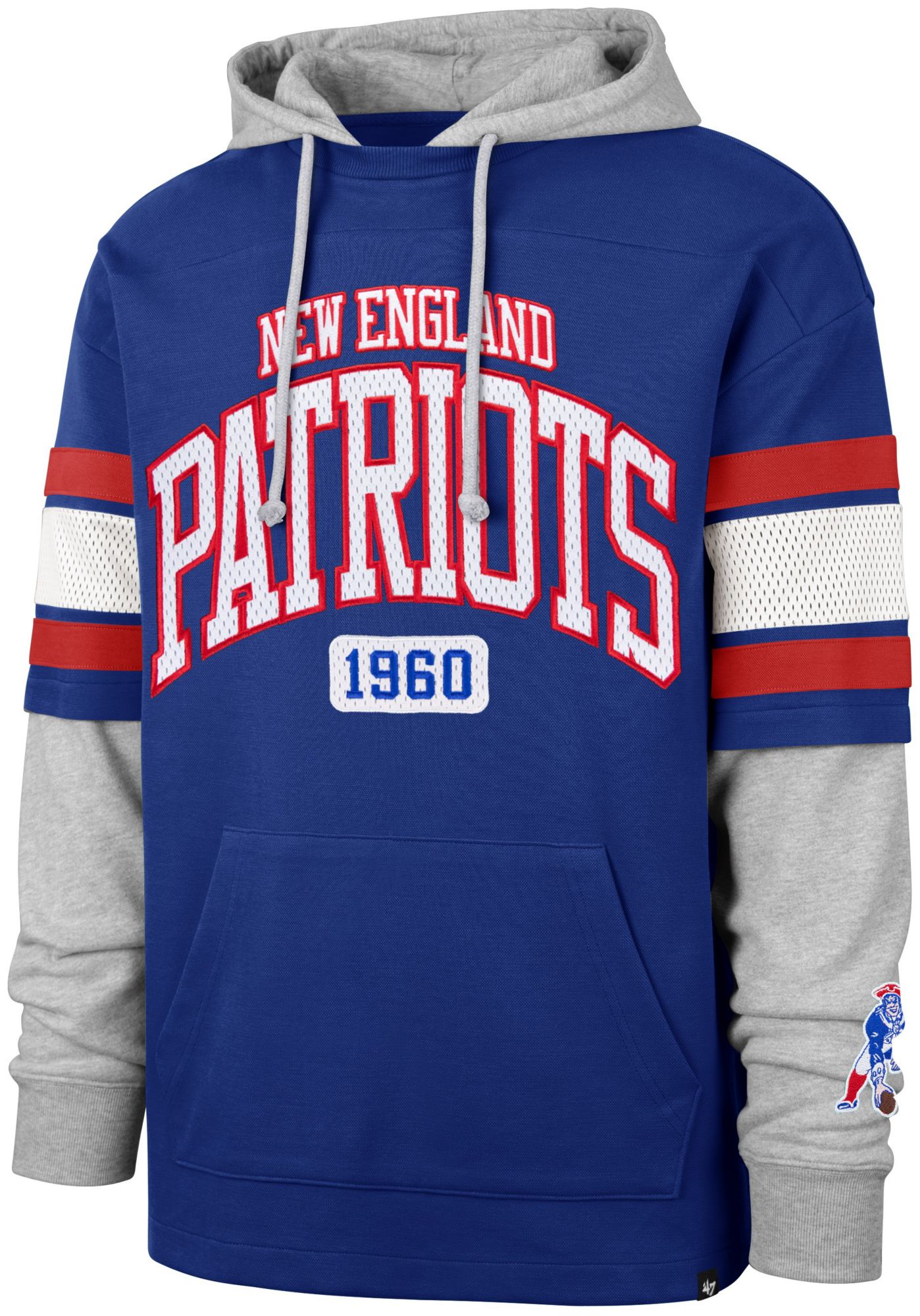 '47 Men's New England Patriots Bridge Pass Hoodie