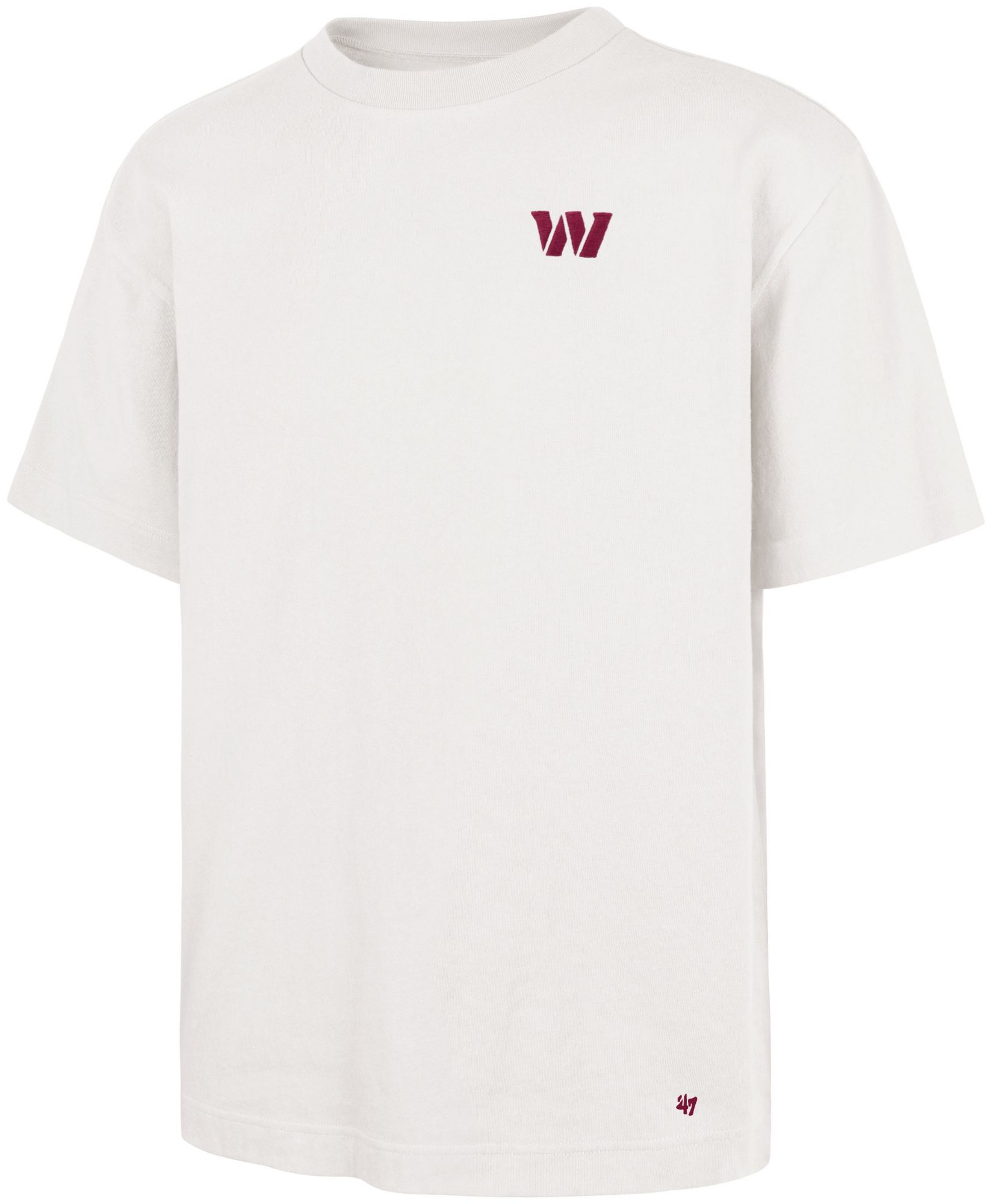 '47 Men's Washington Commanders Sandstone Micro Logo T-Shirt