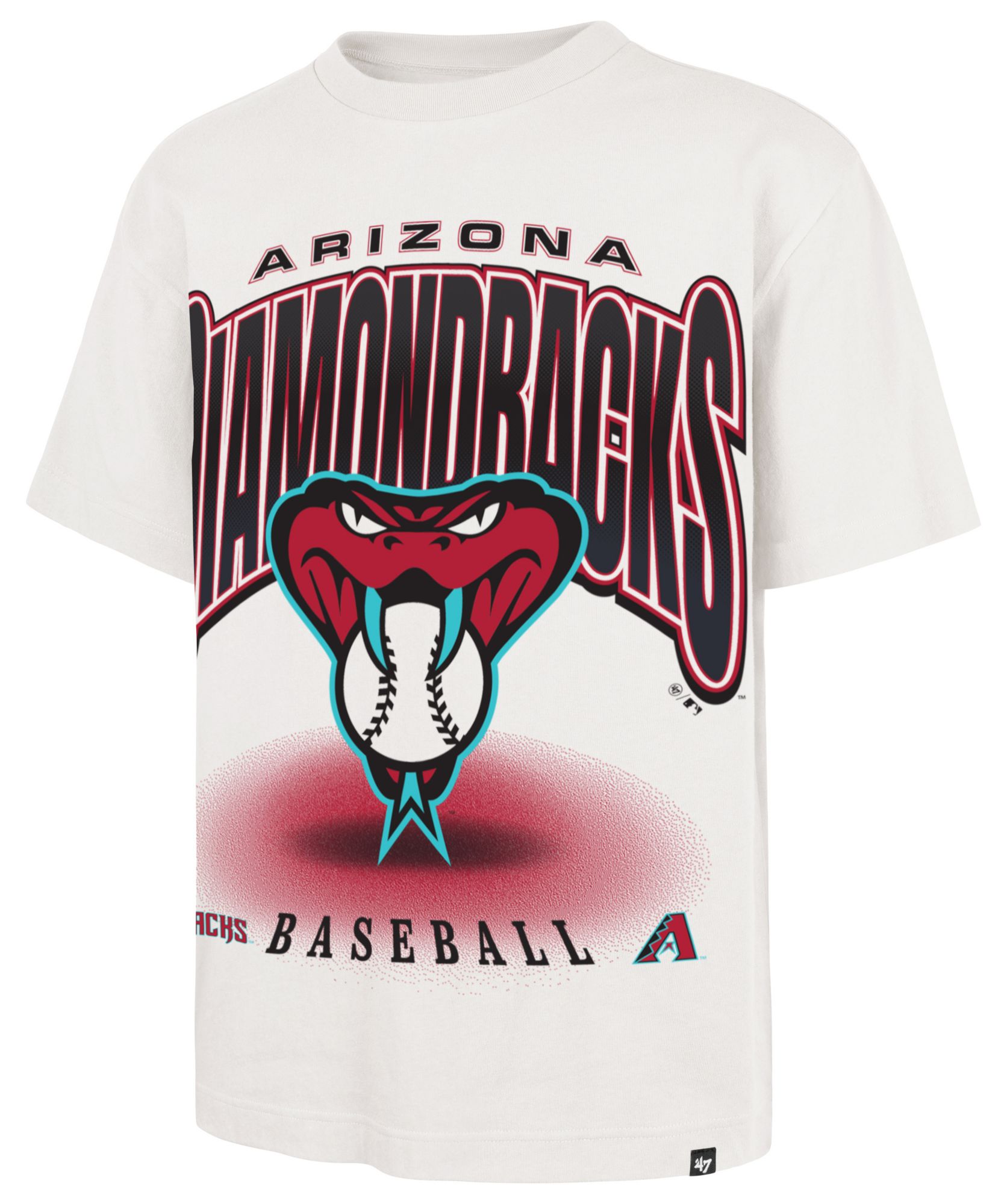 '47 Men's Arizona Diamondbacks White Flex Foundation T-Shirt