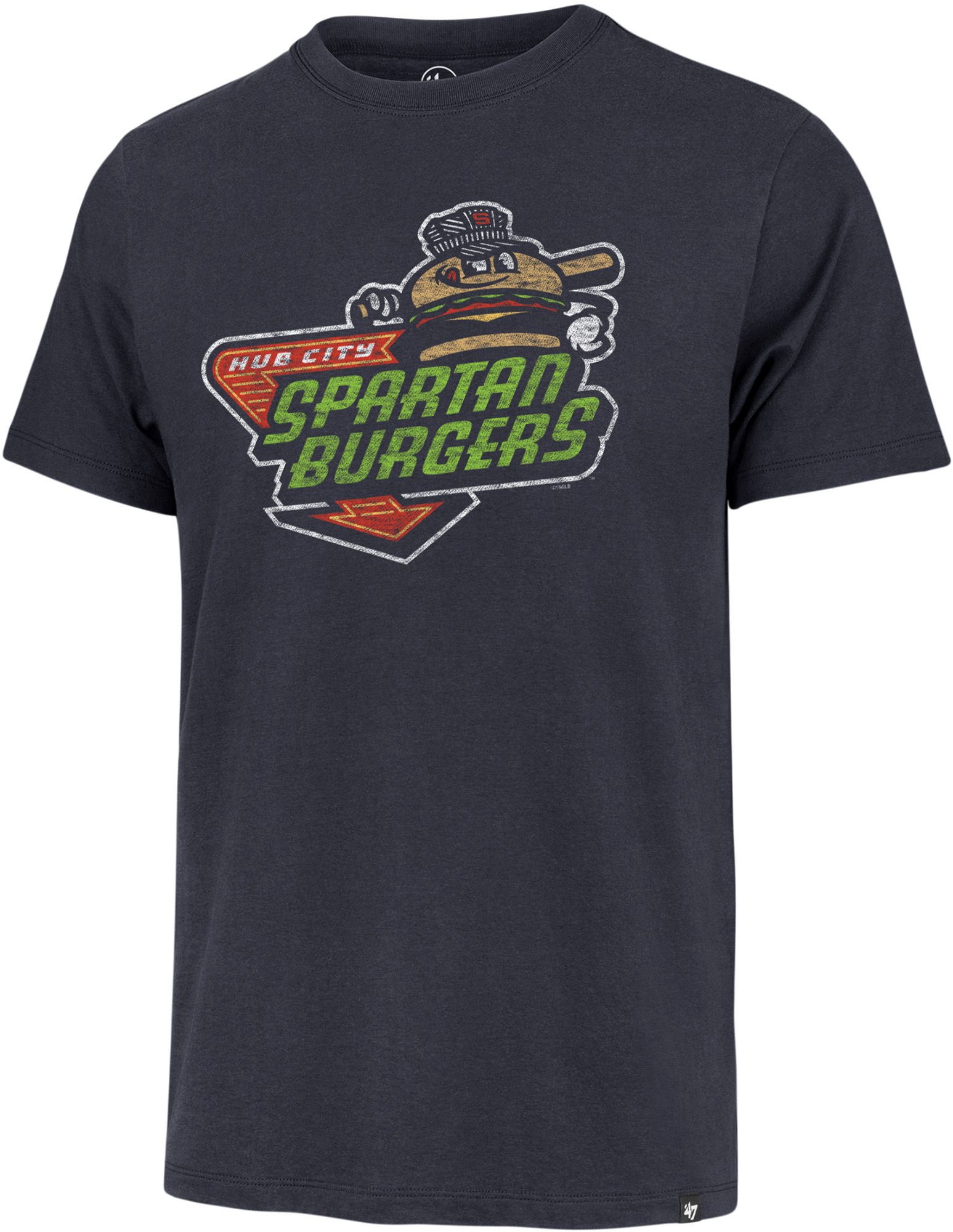 '47 Men's Down East Wood Ducks Navy Premier Franklin T-Shirt