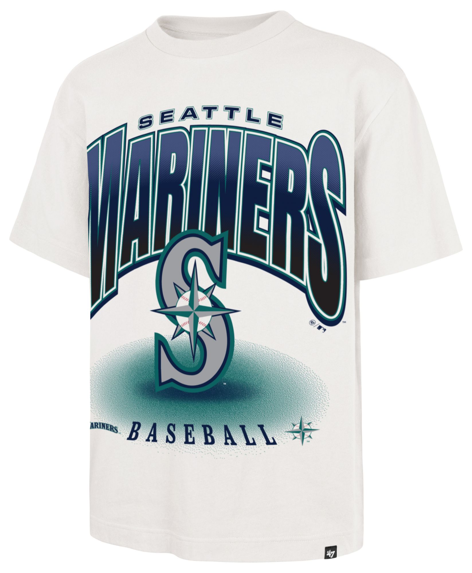 '47 Men's Seattle Mariners White Flex Foundation T-Shirt