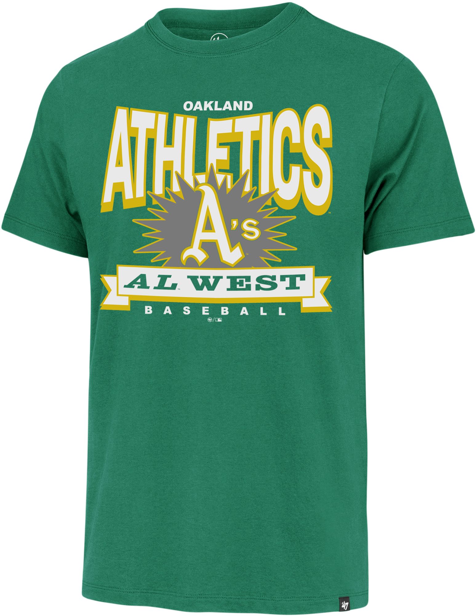 '47 Men's Athletics Green Franklin Cooperstown T-Shirt