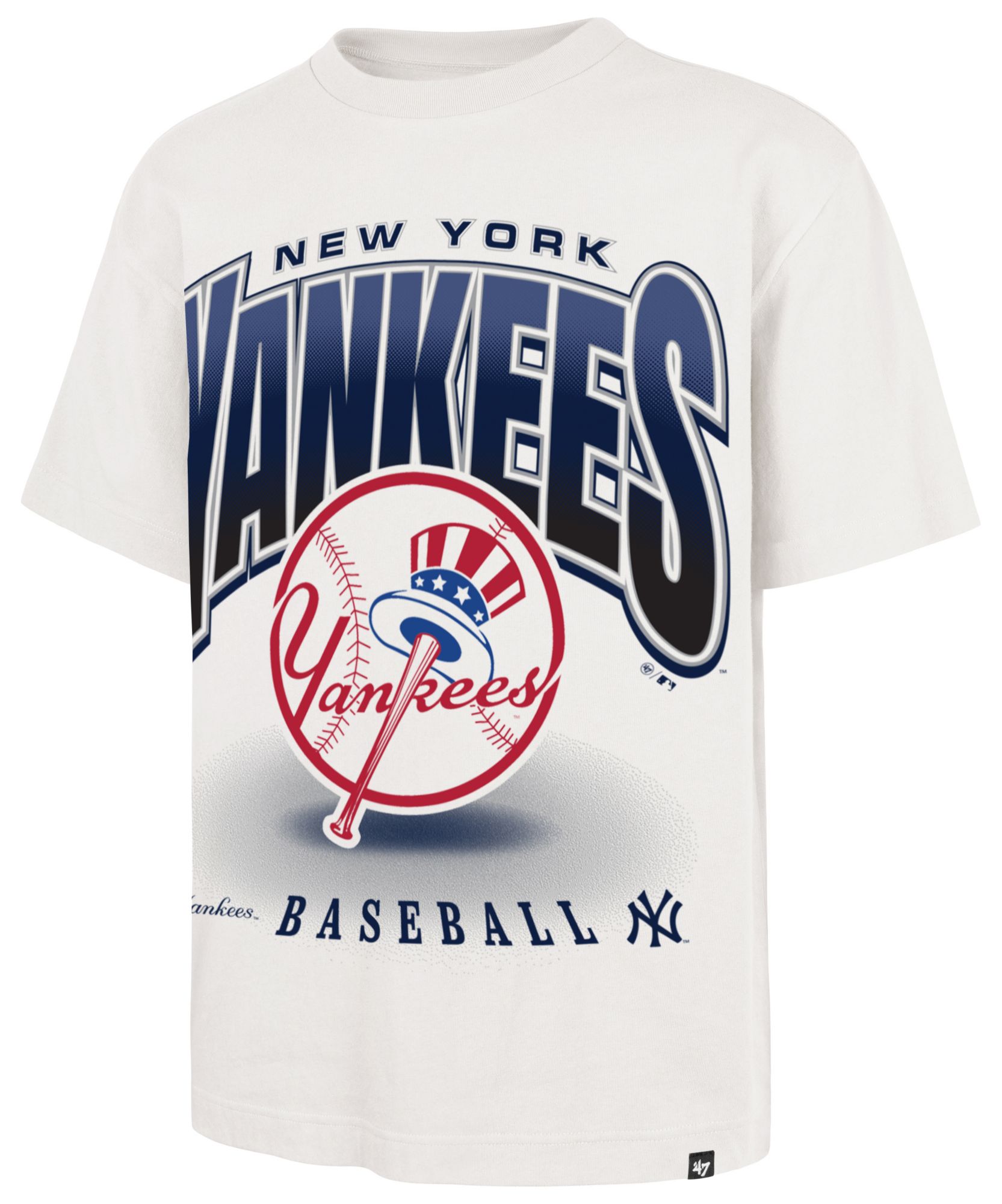 '47 Men's New York Yankees White Flex Foundation T-Shirt