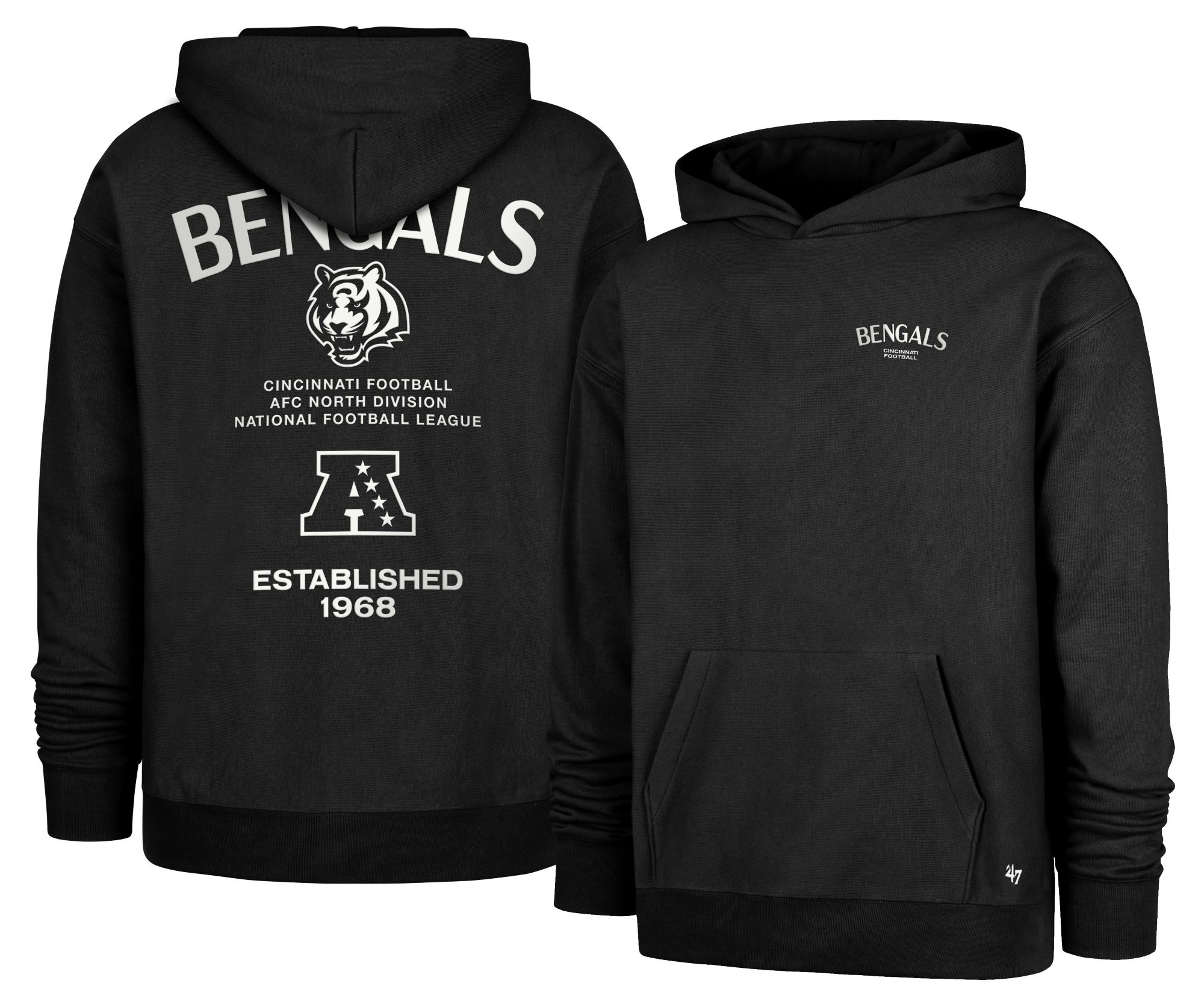 '47 Men's Cincinnati Bengals Constantine Foundation Hoodie