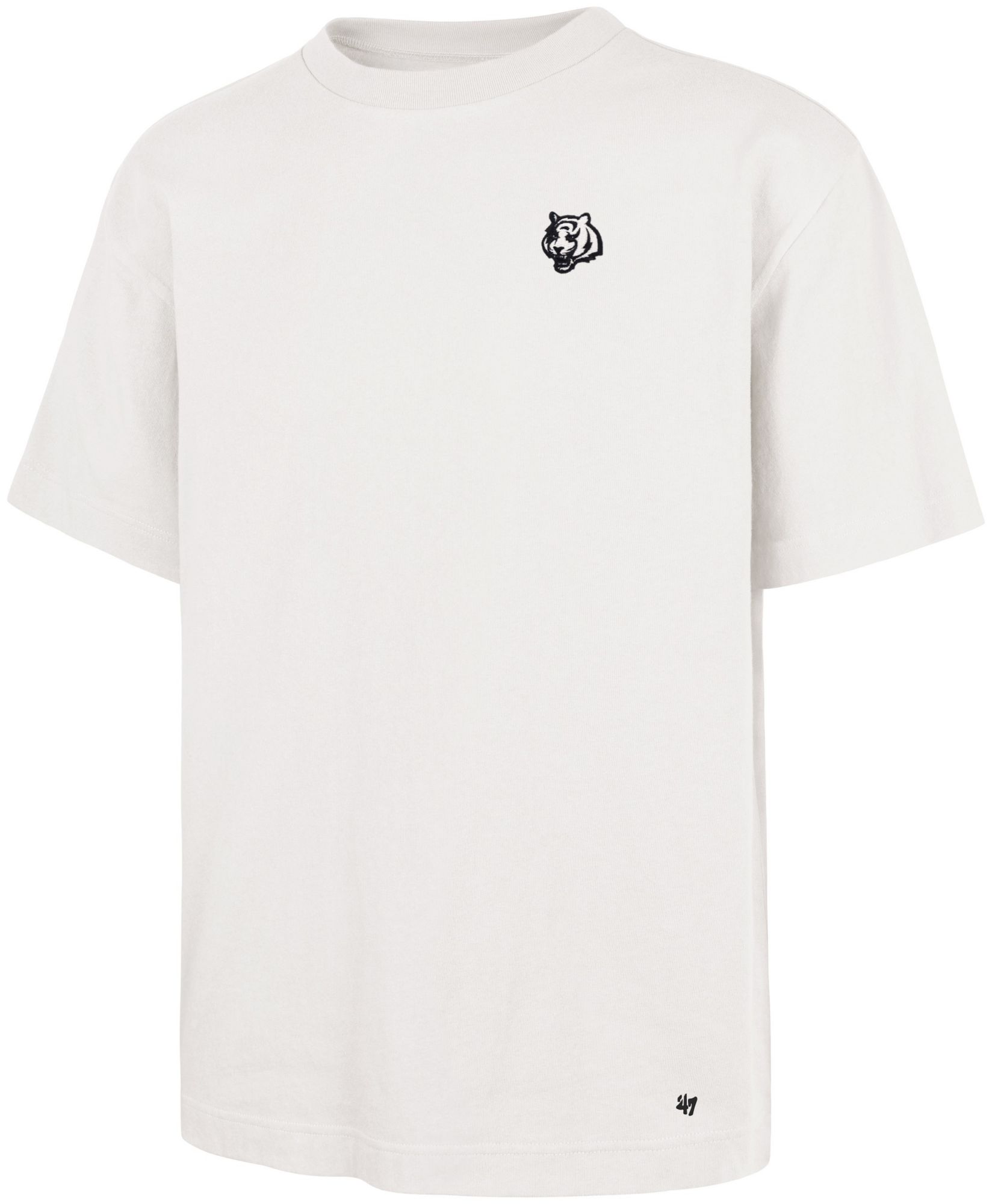 '47 Men's Cincinnati Bengals Sandstone Micro Logo T-Shirt