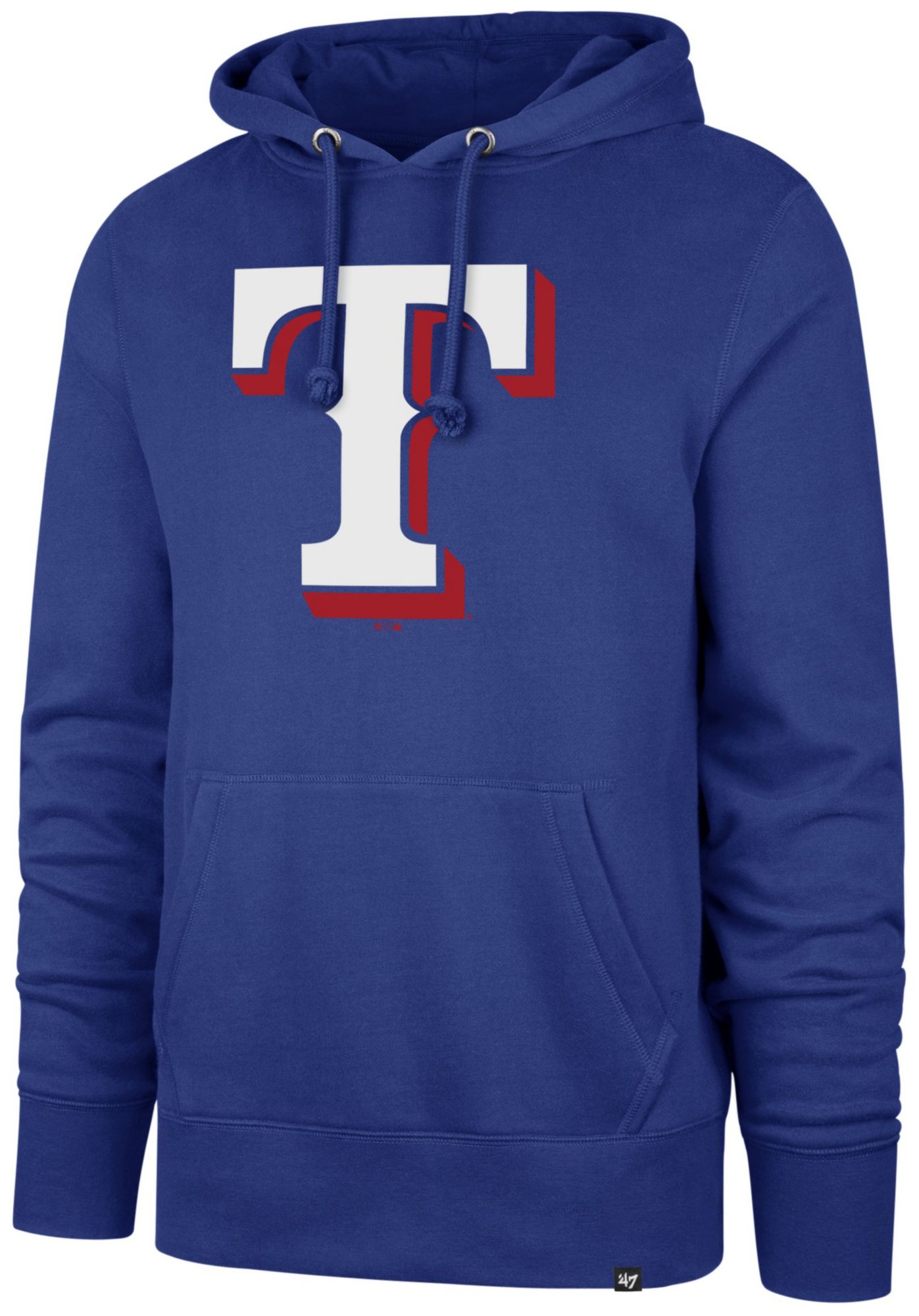 '47 Men's Texas Rangers Royal Imprint Headline Hoodie