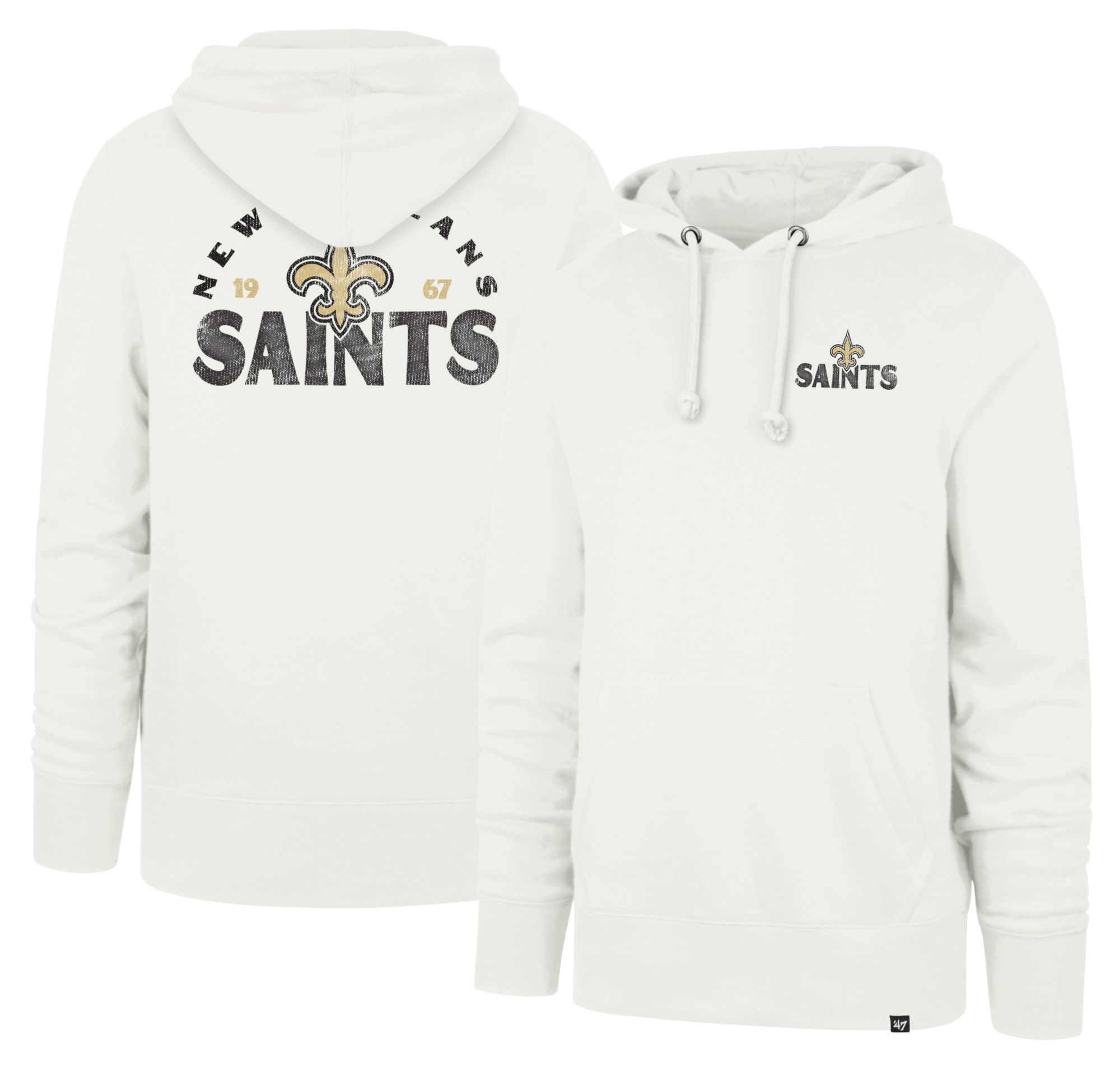 '47 Men's New Orleans Saints Arcitext Headline Hoodie