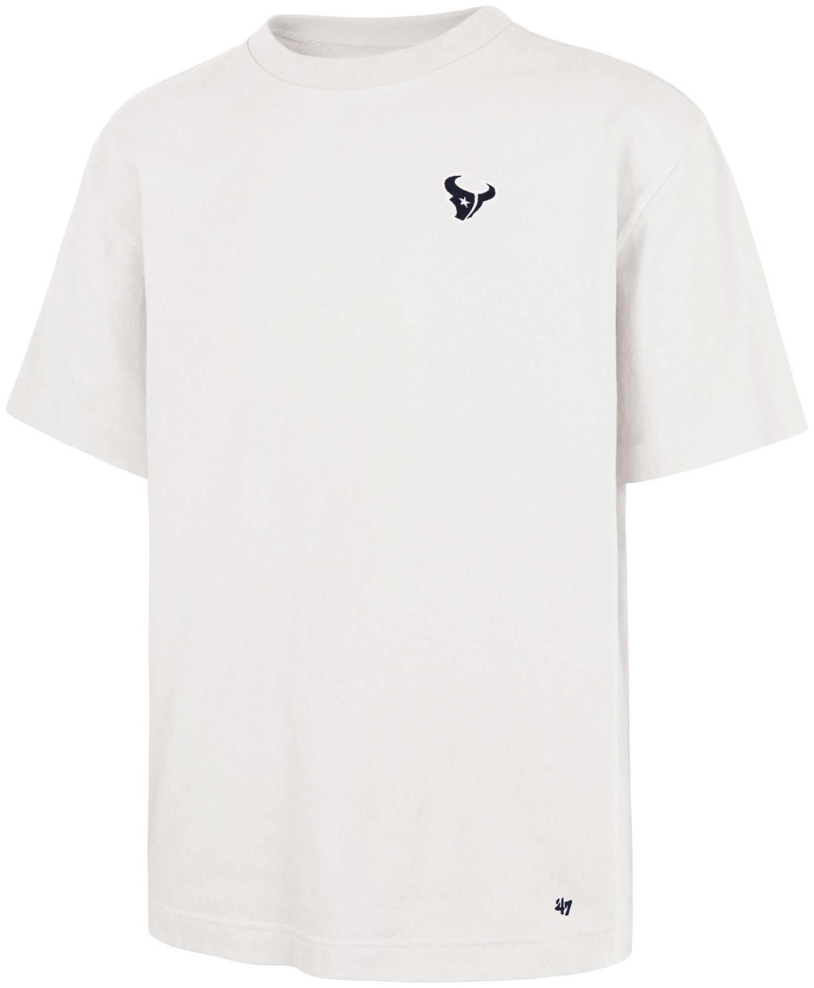 '47 Men's Houston Texans Sandstone Micro Logo T-Shirt