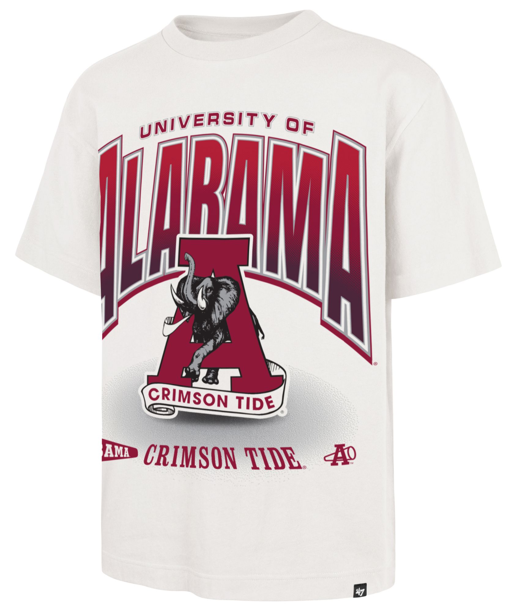 '47 Men's Alabama Crimson Tide Sandstone Flex Foundation T-Shirt