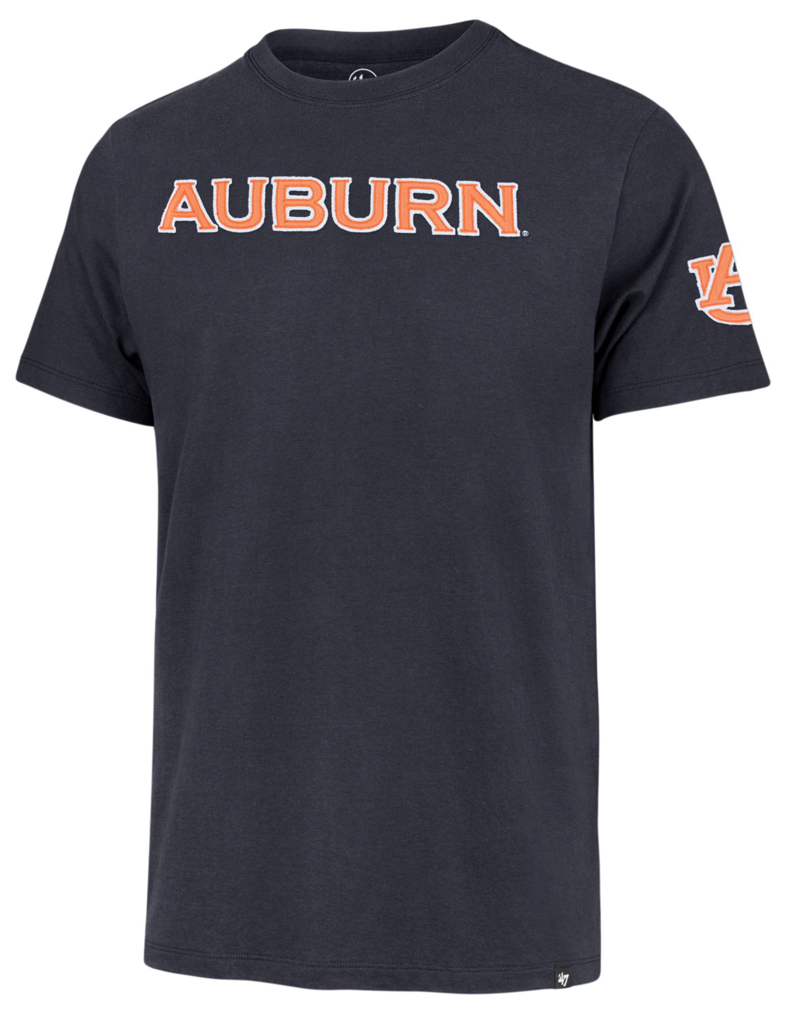 '47 Men's Auburn Tigers Atlas Blue Franklin Fieldhouse T-Shirt