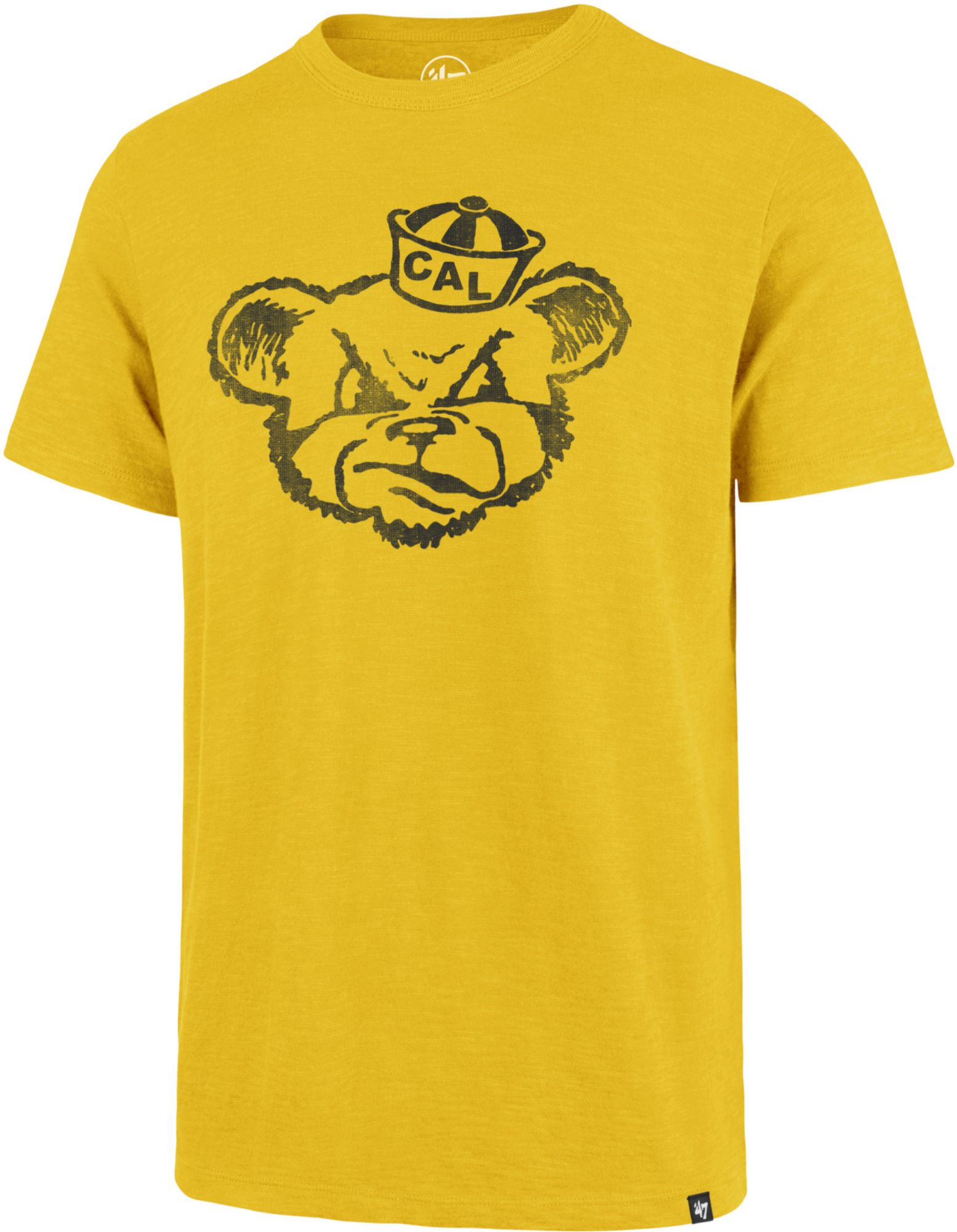 '47 Men's Cal Golden Bears Gold Grit Scrum T-Shirt