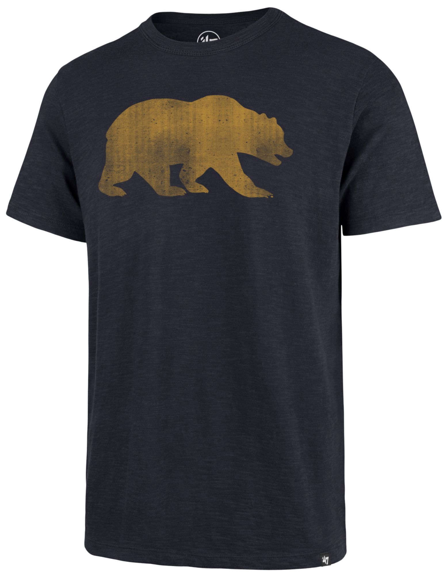 '47 Men's Cal Golden Bears Navy Grit Scrum T-Shirt