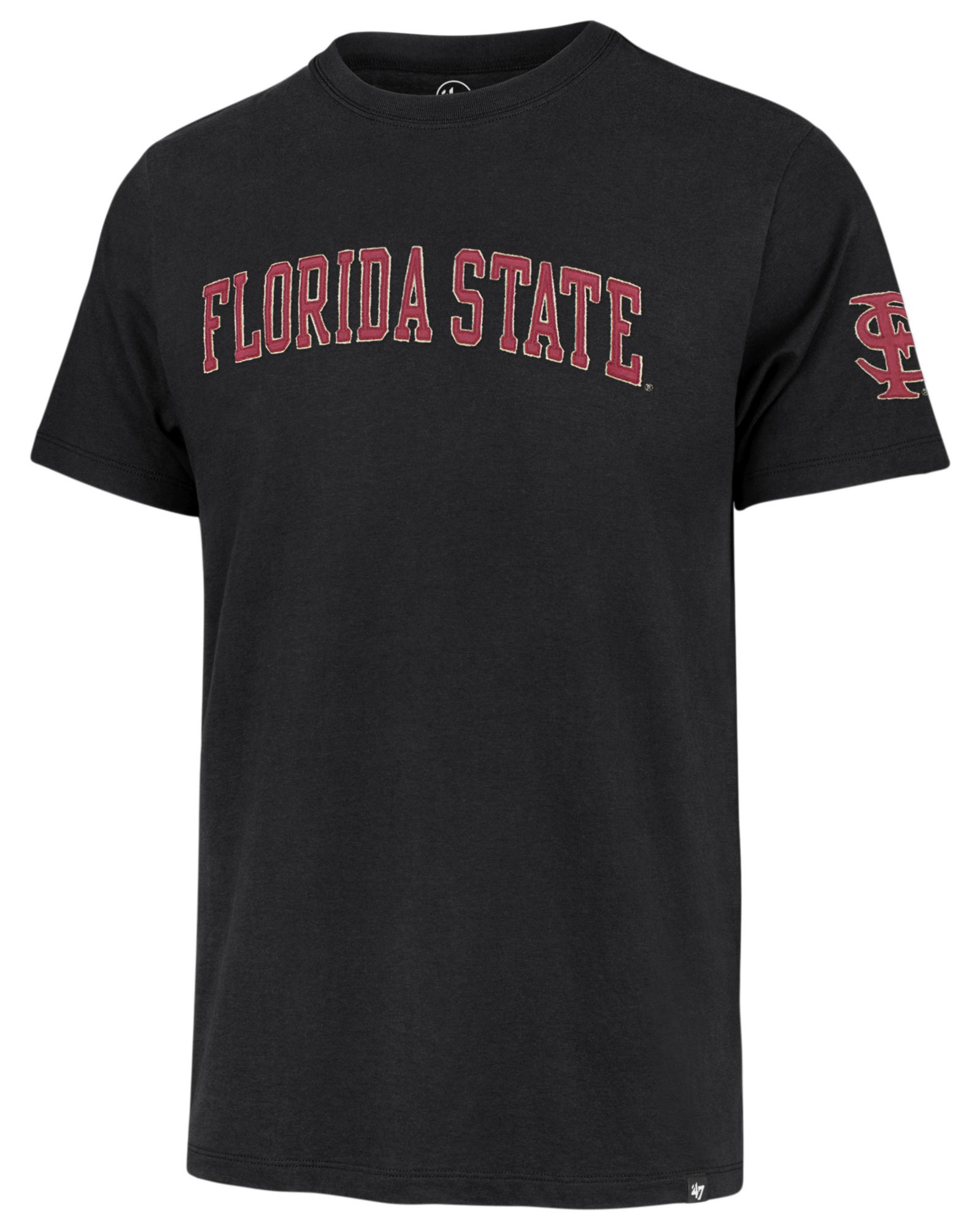'47 Men's Florida State Seminoles Black Franklin Fieldhouse T-Shirt