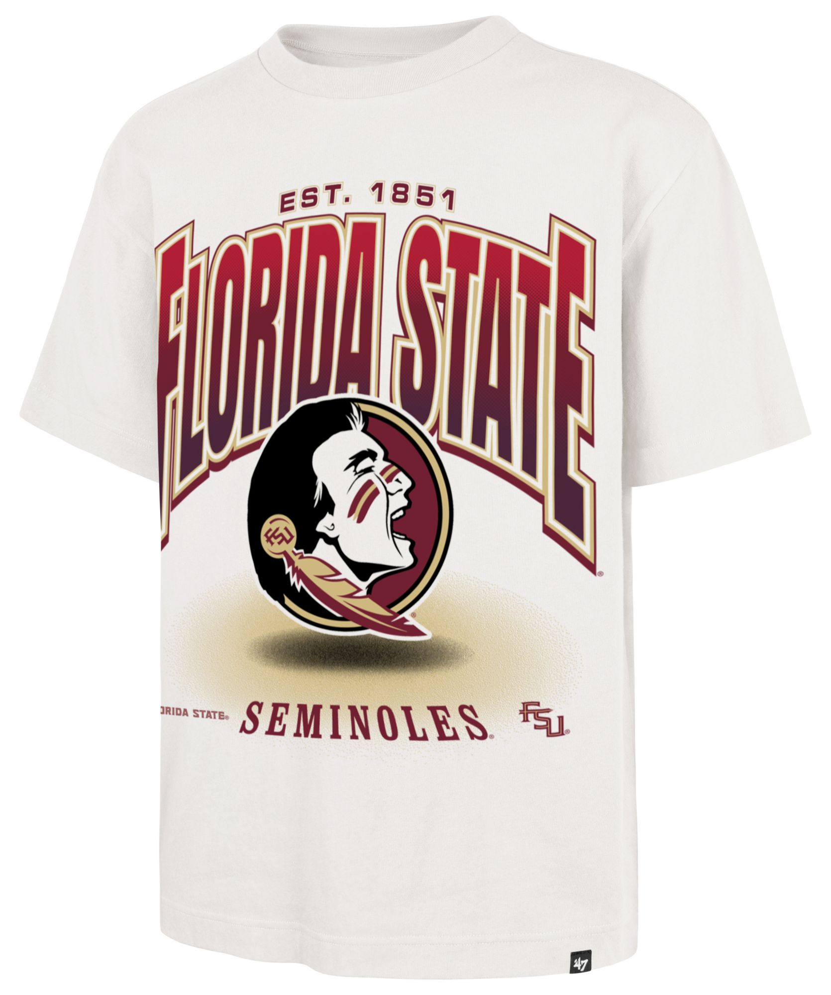 '47 Men's Florida State Seminoles Sandstone Team Flex Foundation T-Shirt